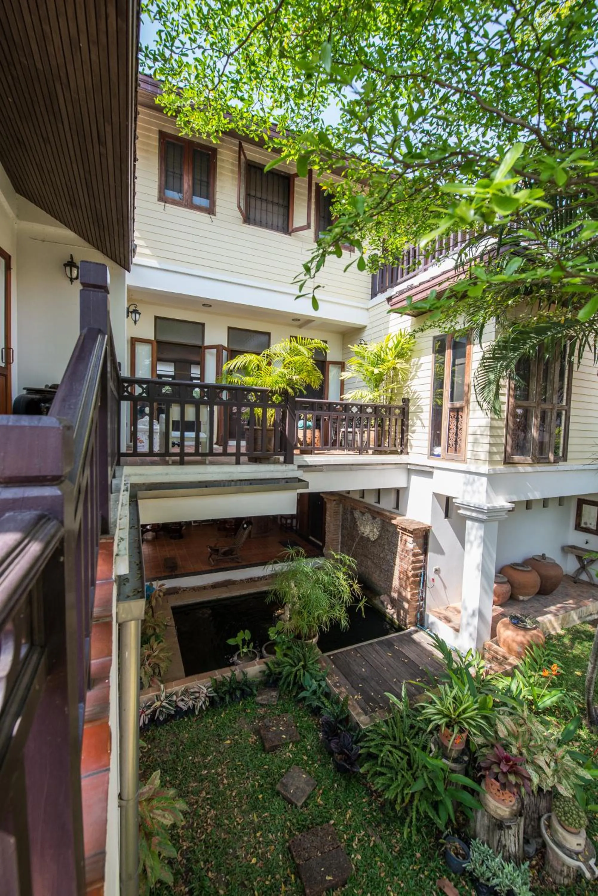 Decorative detail in Phuttal Residence