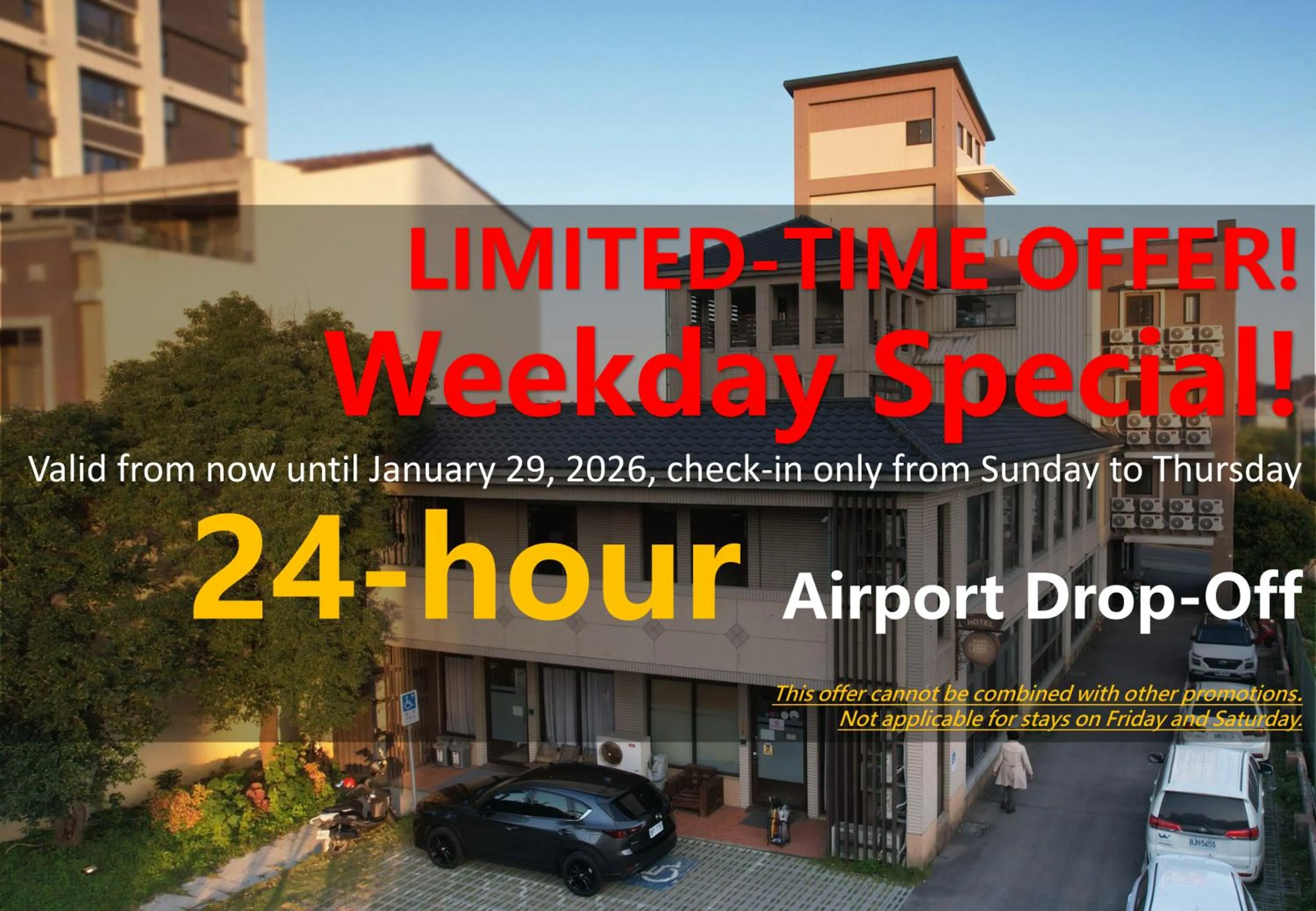 shuttle in Lütel Hotel Xpark Gloria Outlets Shin Kong Cinemas