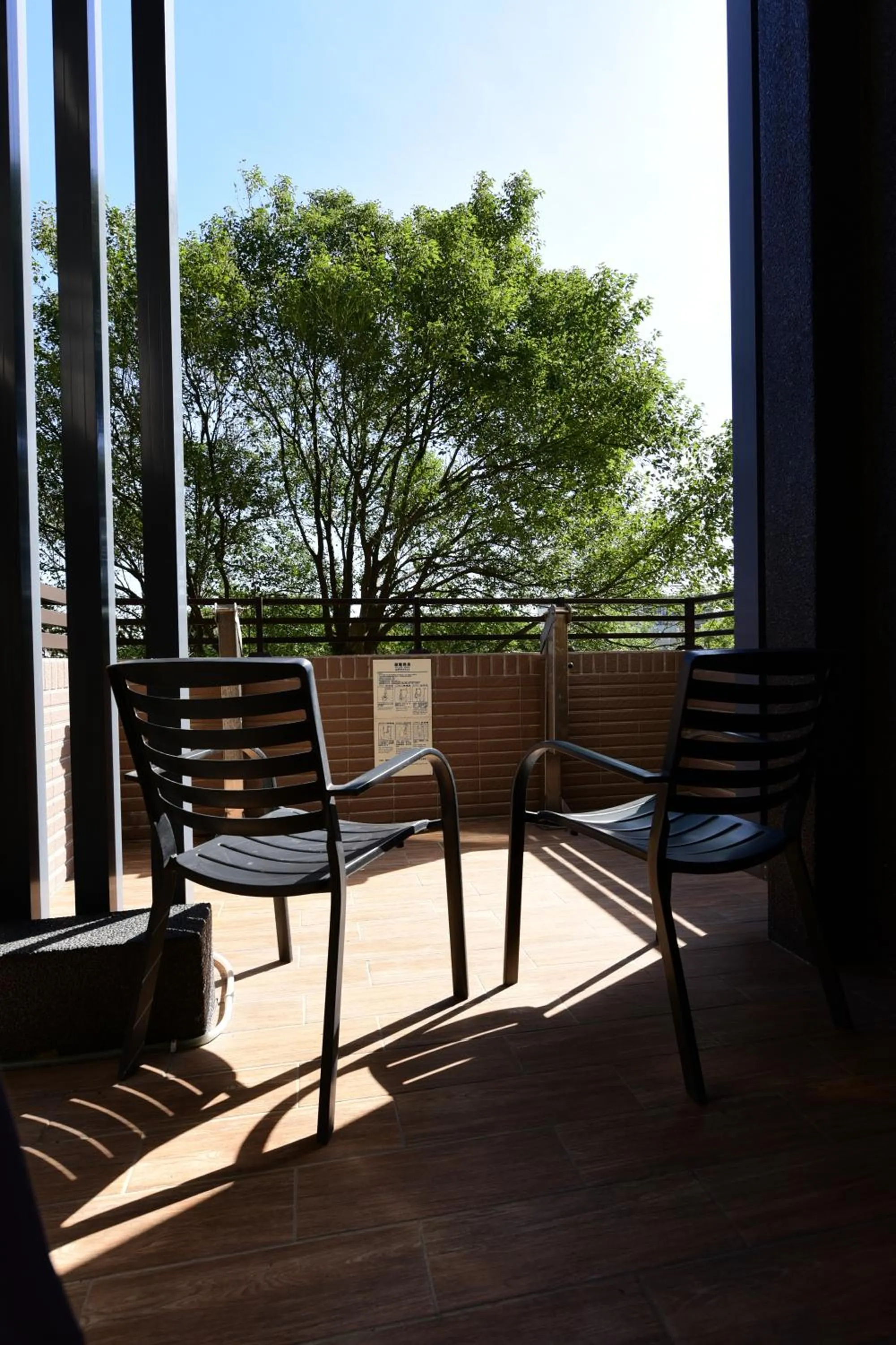 Patio in Lütel Hotel Xpark Gloria Outlets Shin Kong Cinemas