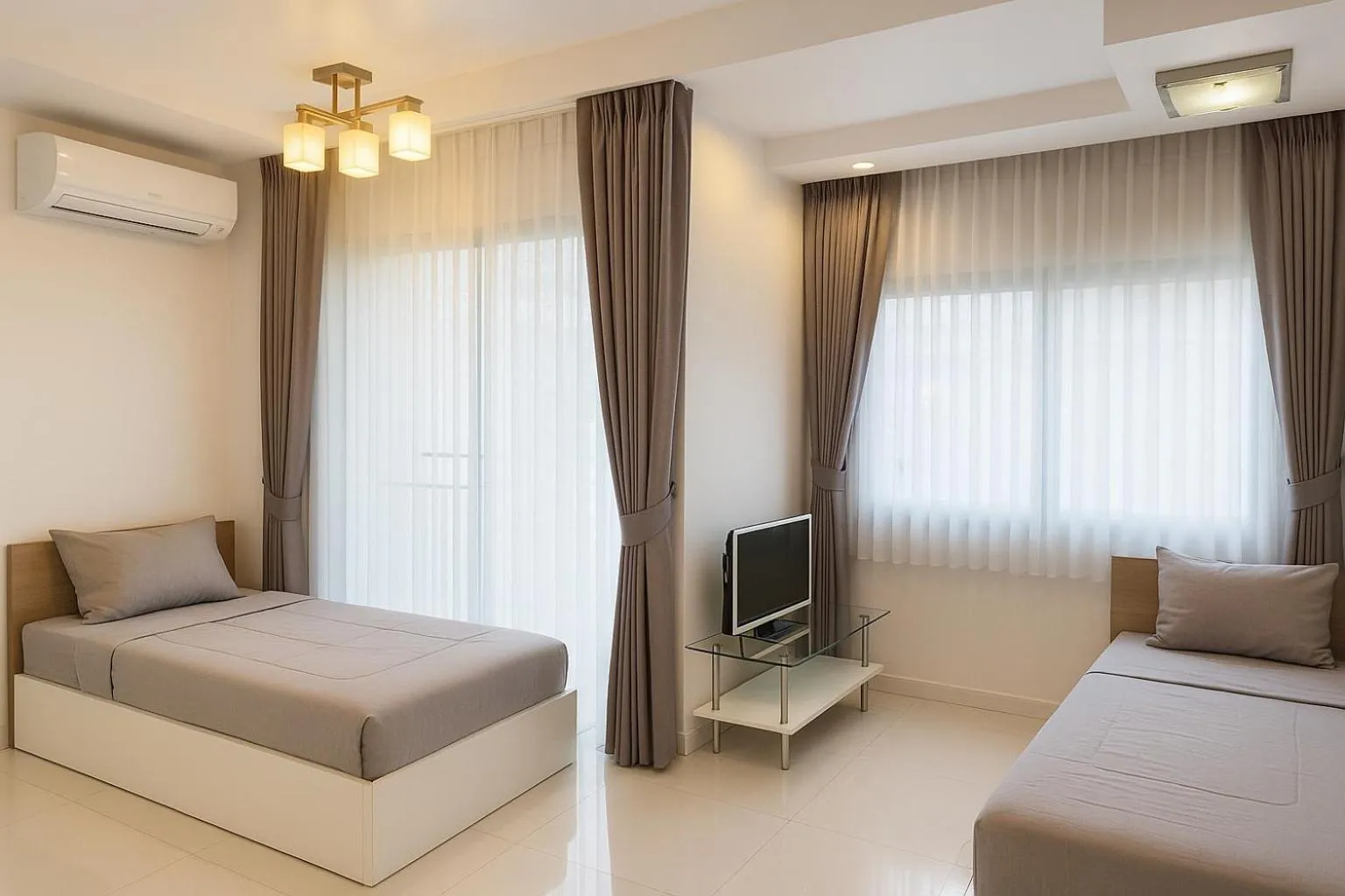 Bed in The Sriracha Residence