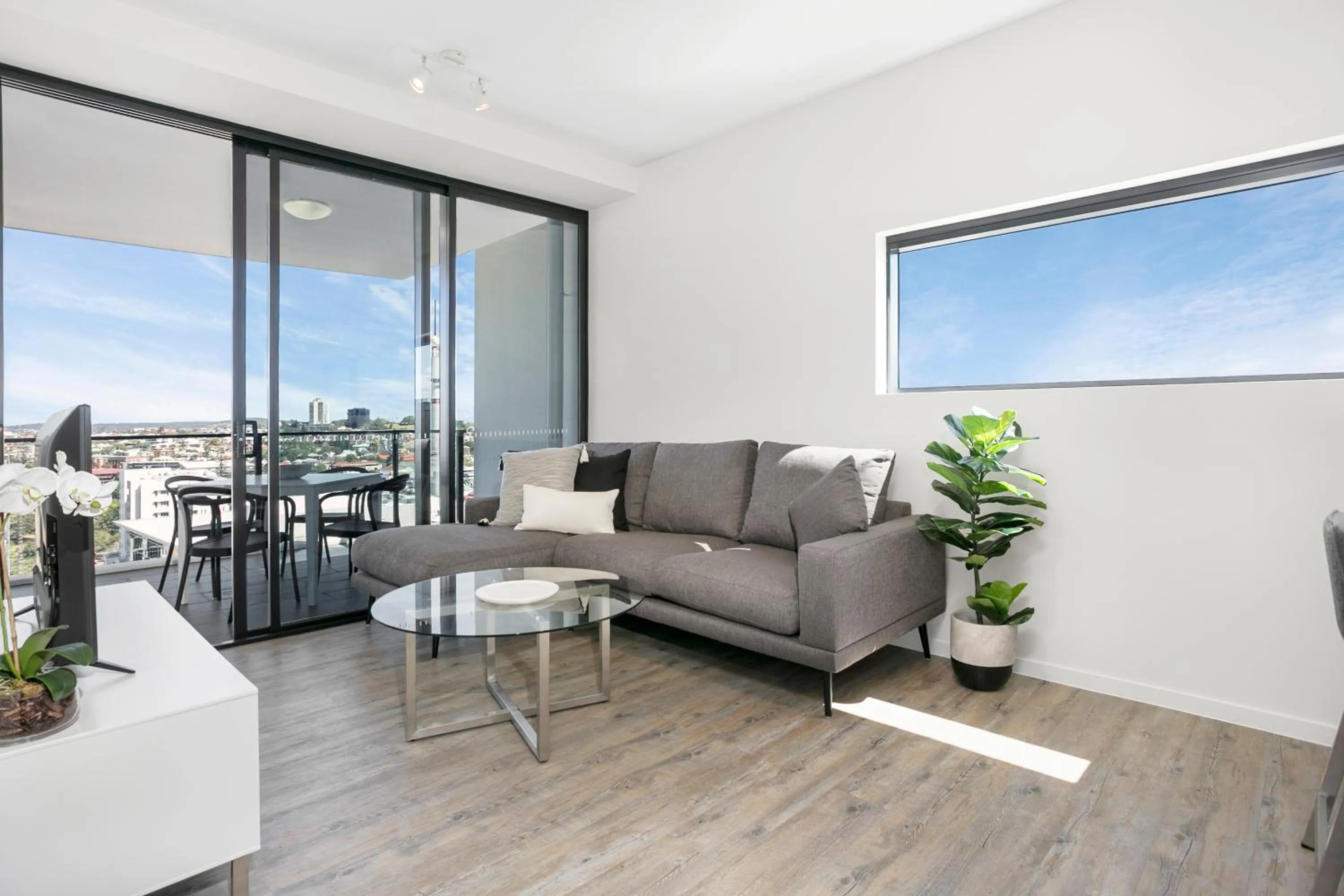 Living room in Soda Apartments by CLLIX