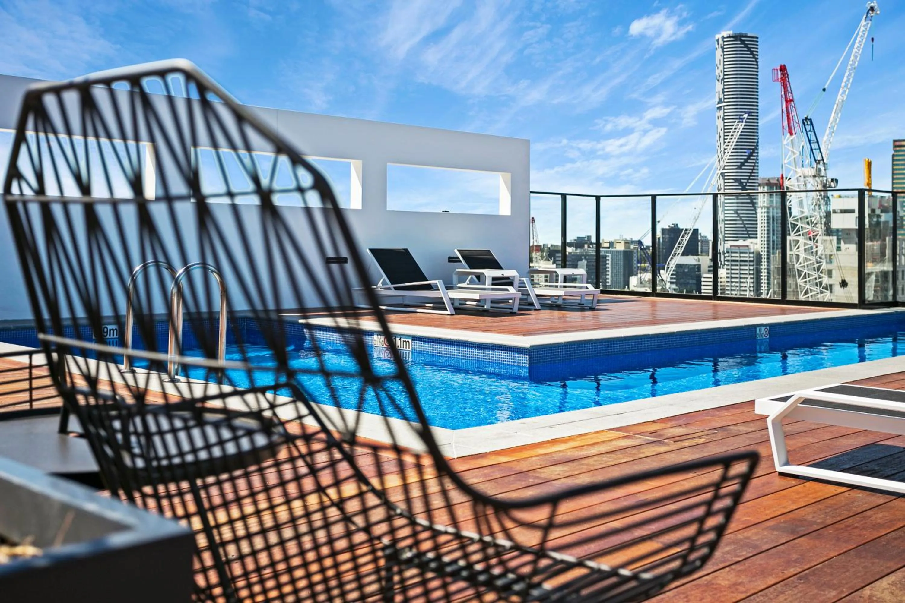 Swimming pool in Soda Apartments by CLLIX