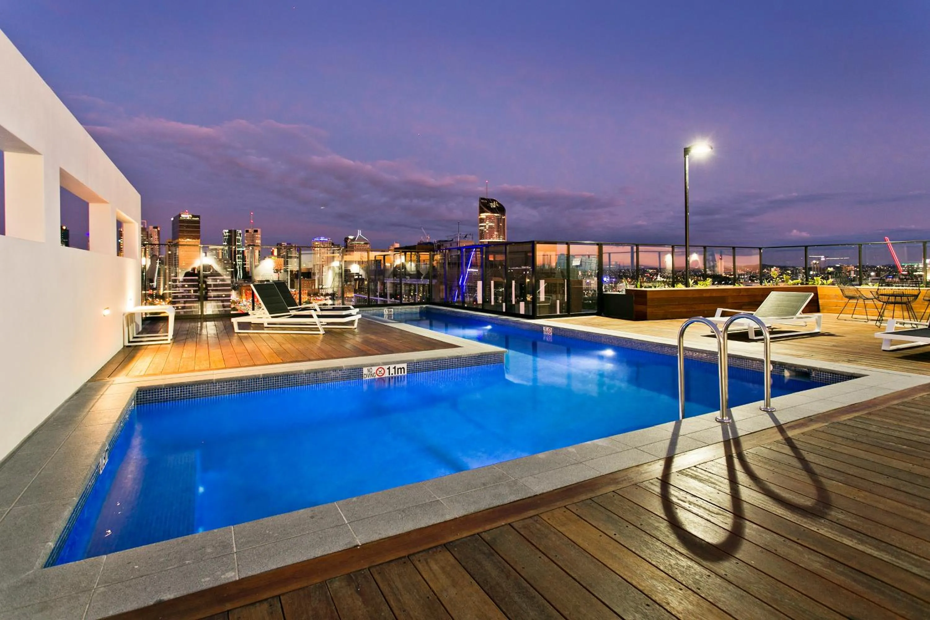 Swimming pool in Soda Apartments by CLLIX