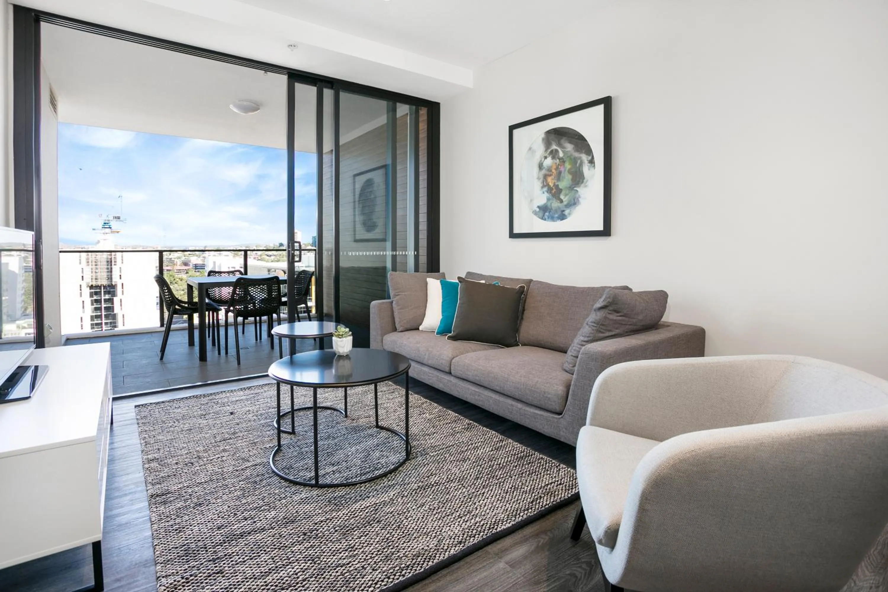 Balcony/Terrace in Soda Apartments by CLLIX