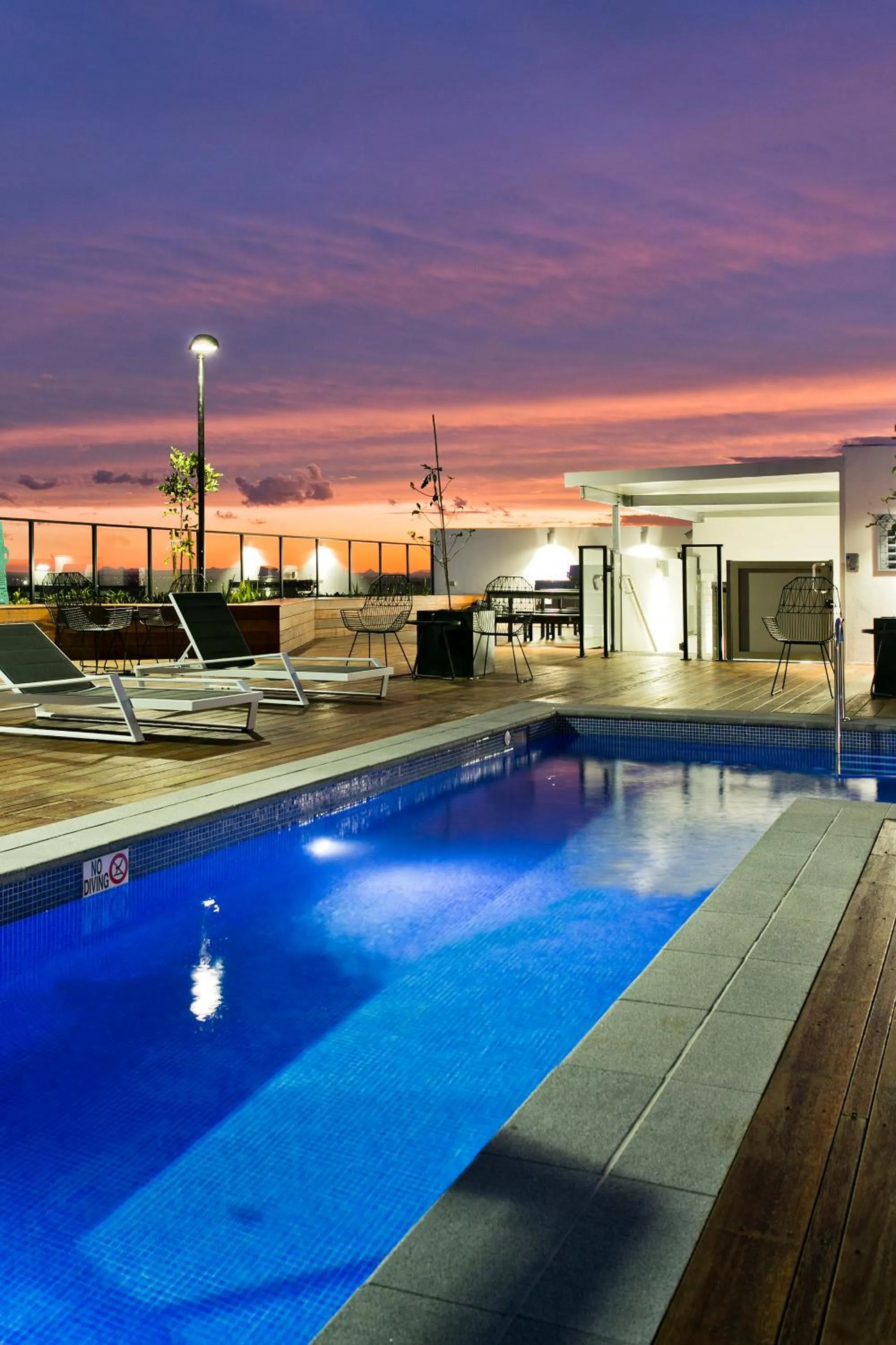 Swimming pool in Soda Apartments by CLLIX