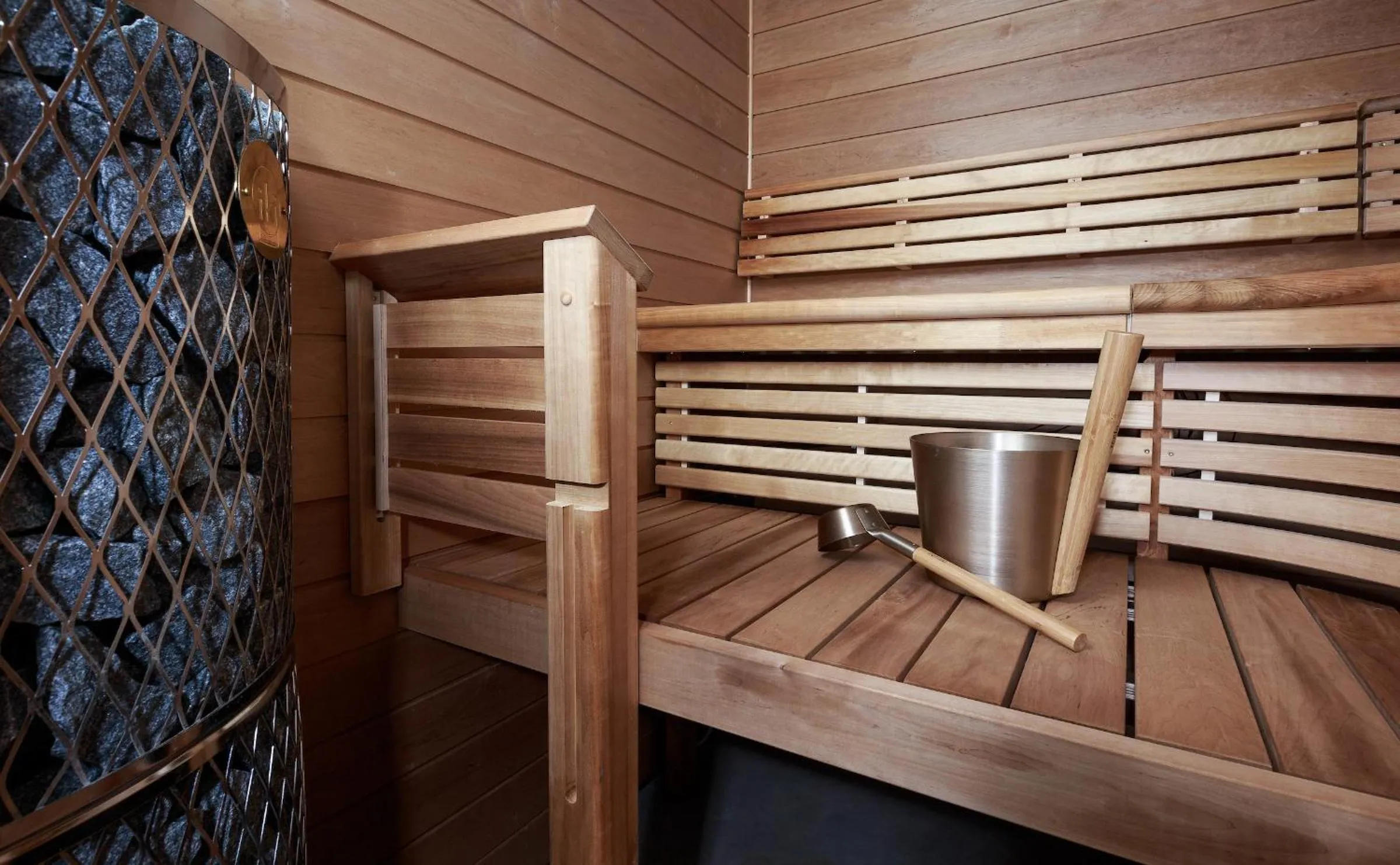 Sauna in Harmooni Suites