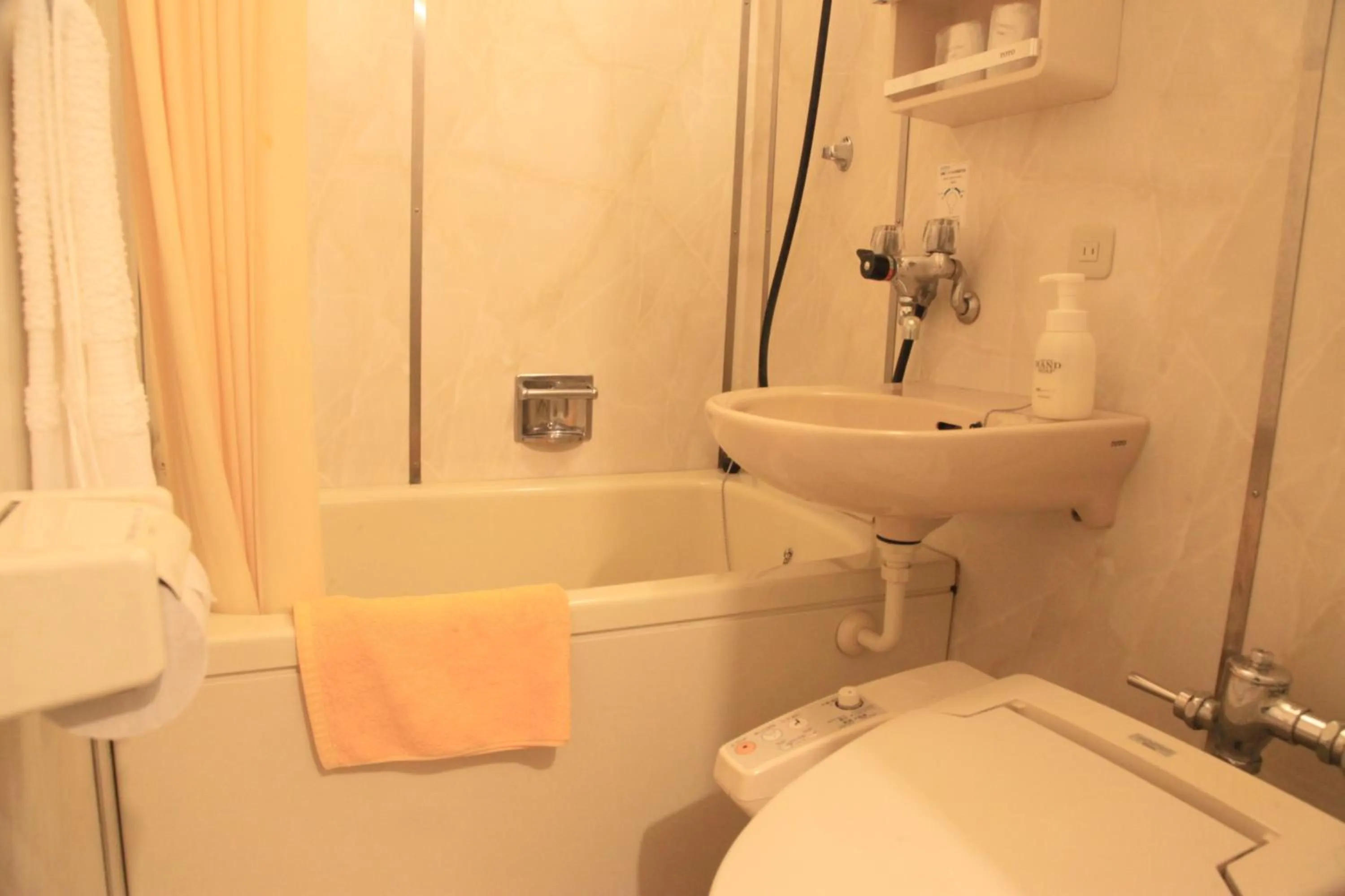 Bathroom in Hotel New Kotobuki