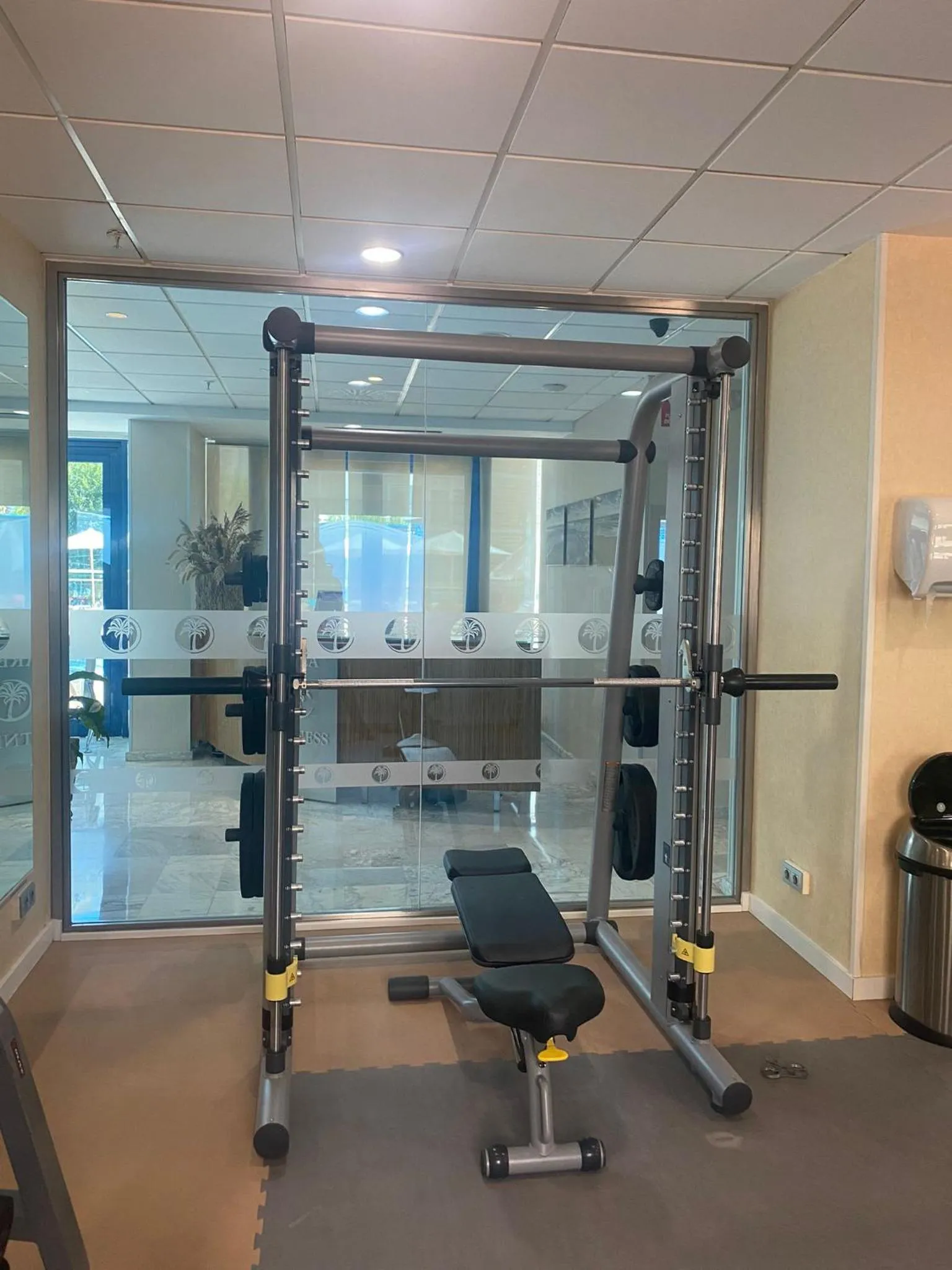 Fitness centre/facilities in Hotel Madeira Centro