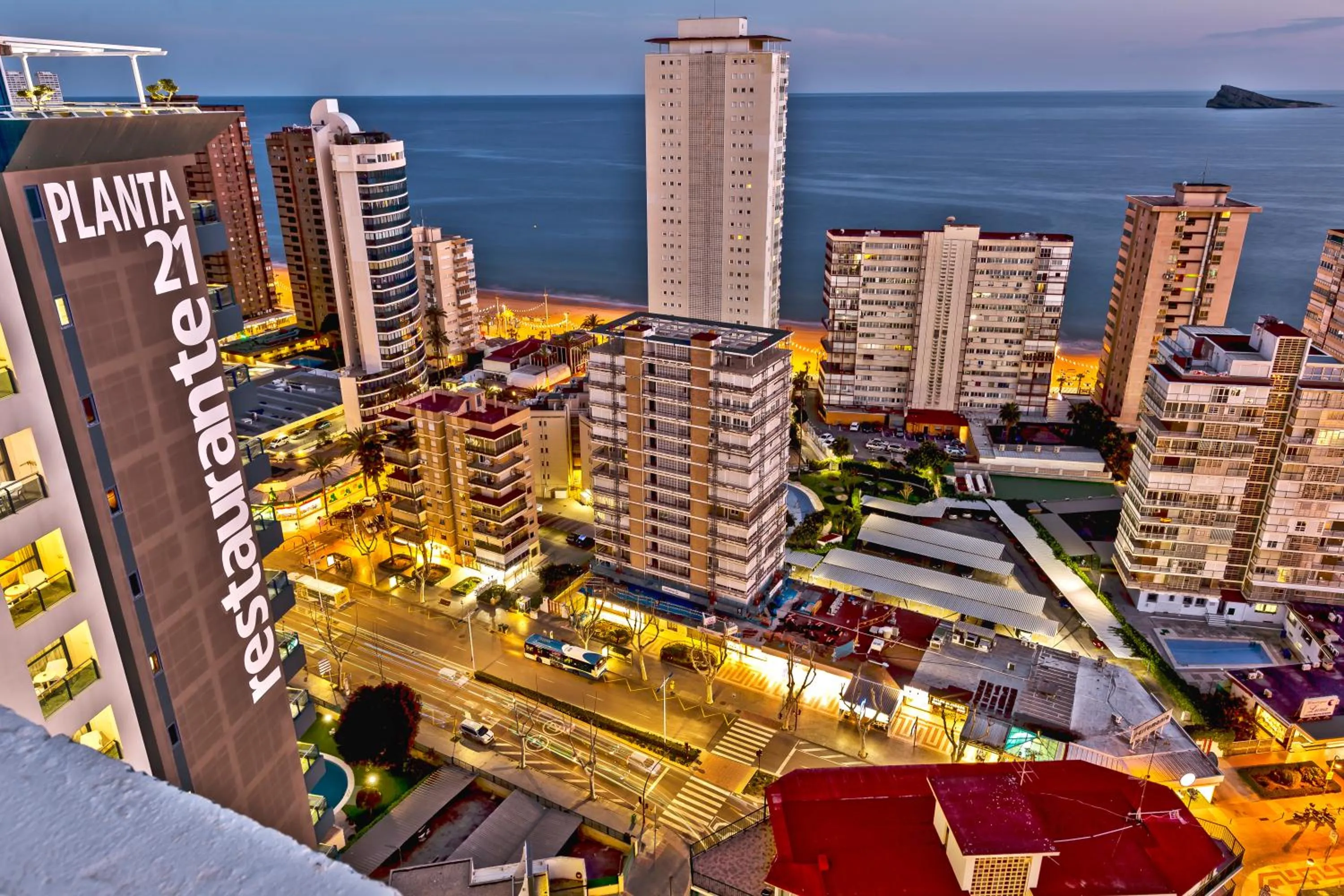 Bird's eye view in Hotel Madeira Centro