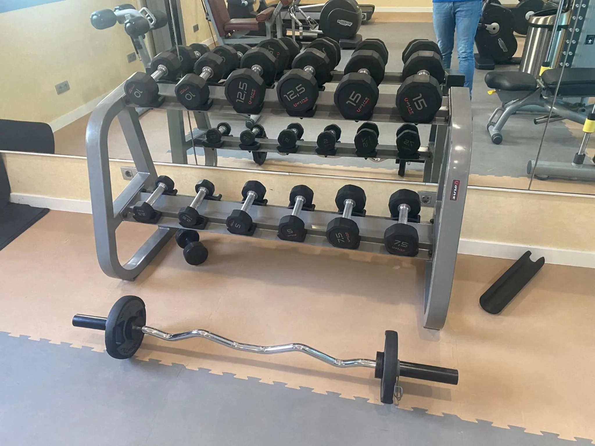 Fitness centre/facilities in Hotel Madeira Centro