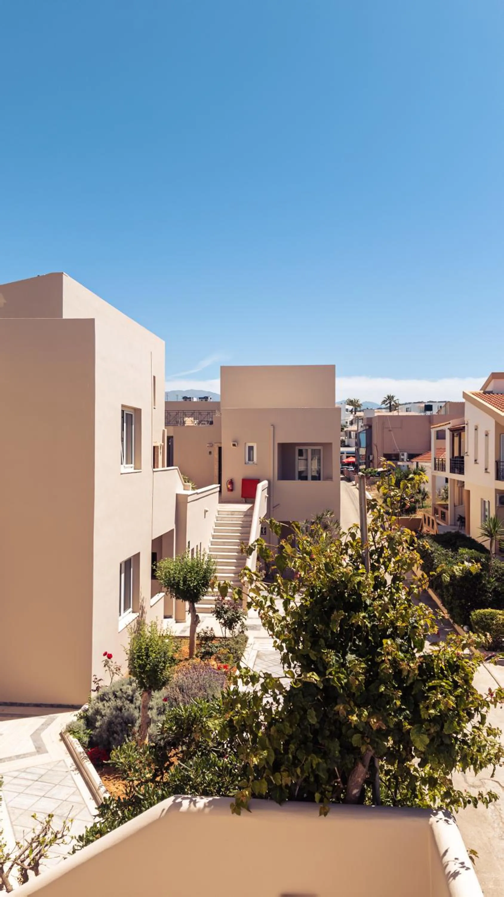 Property building in Chrispy Beach Resort, Agia Marina