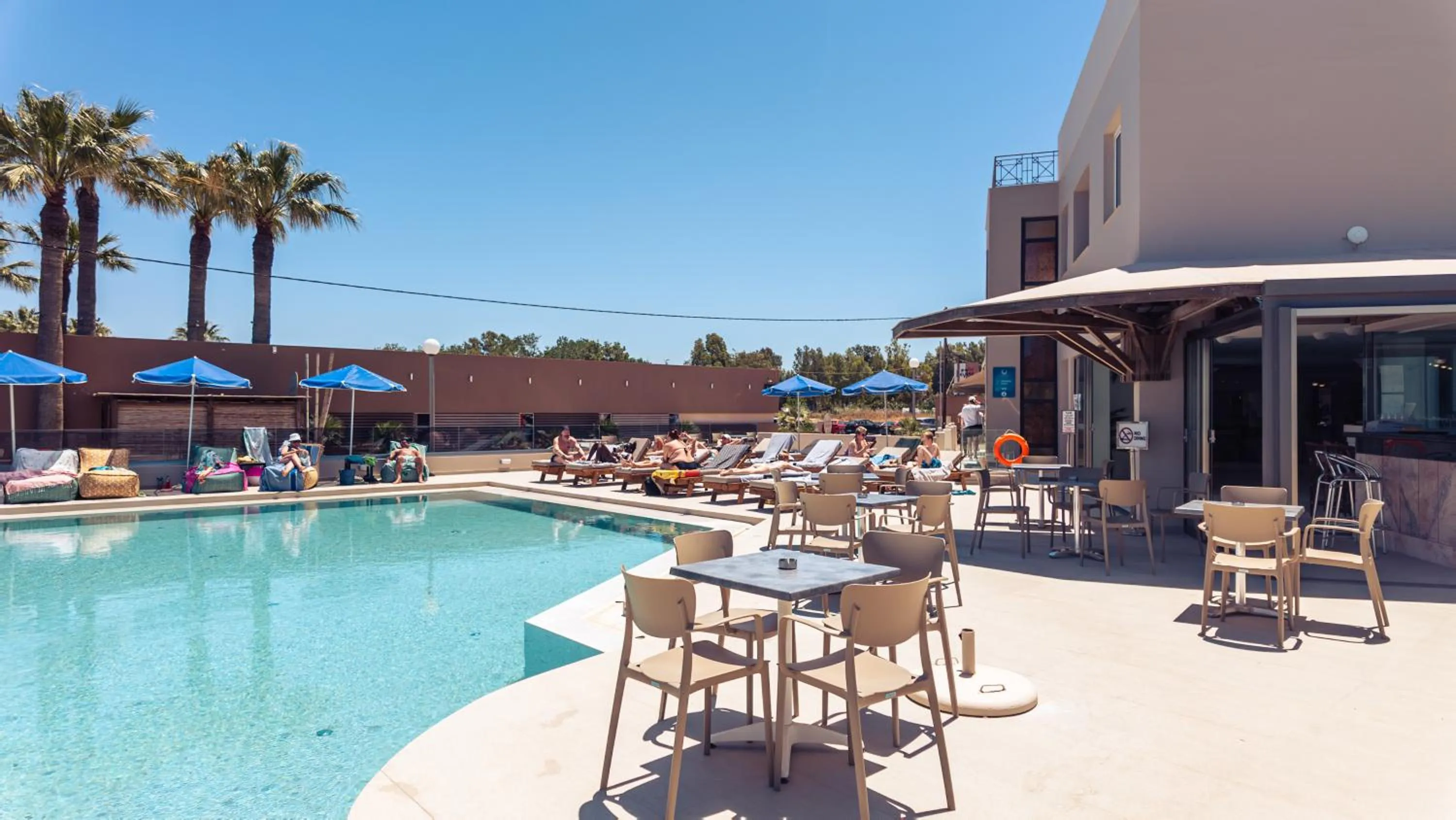 Property building in Chrispy Beach Resort, Agia Marina