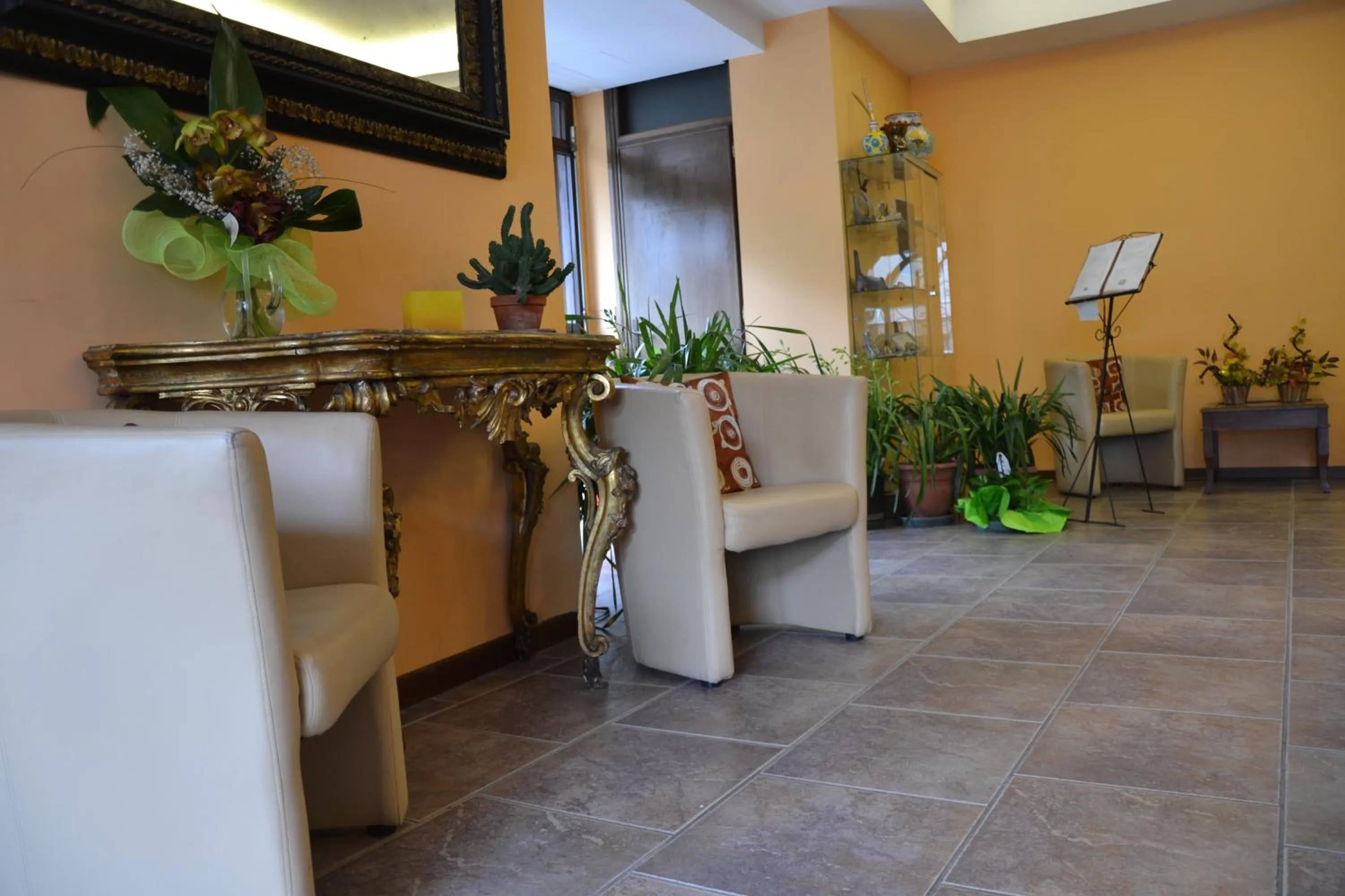 Lobby or reception in Hotel Ristorante Bagnaia