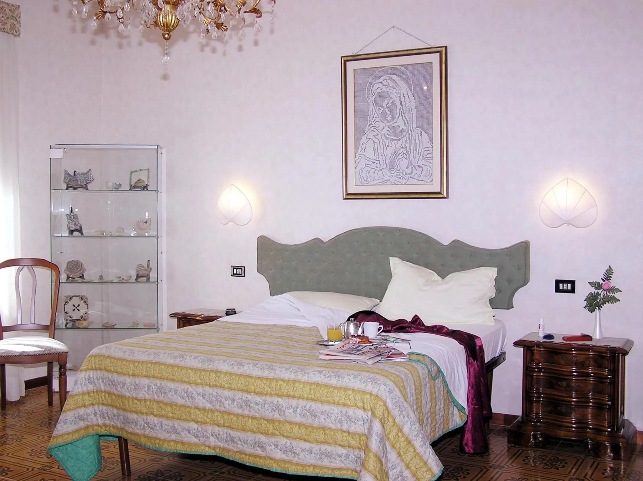 Bed in Hotel Ristorante Bagnaia