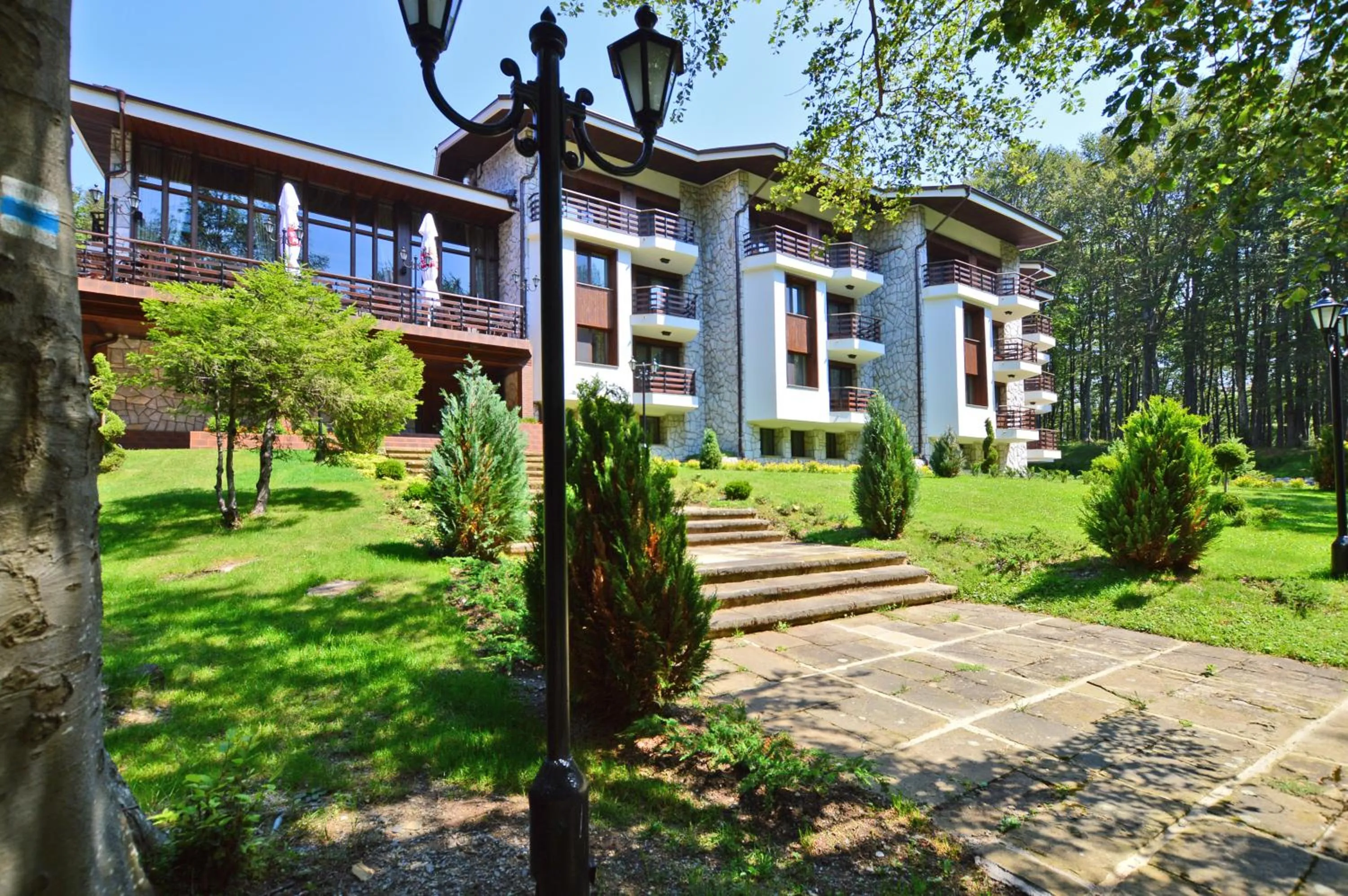 Garden in Hotel Edelweiss