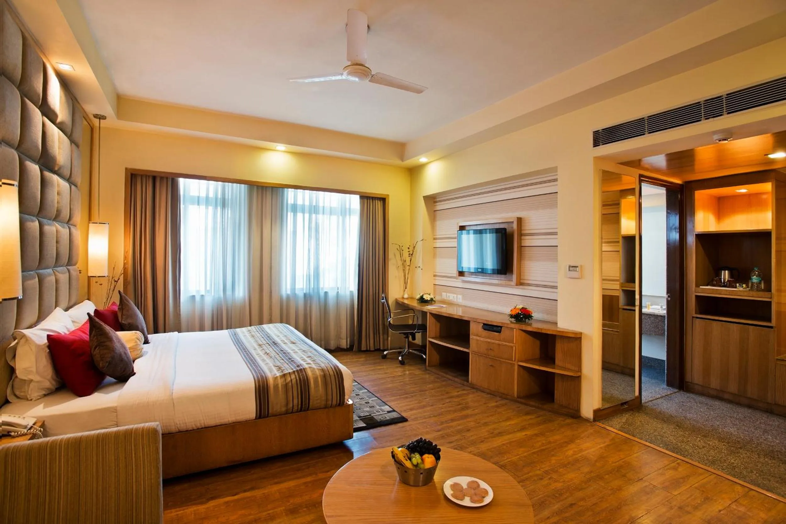Bedroom, Bed in The Manor Bareilly by Leisure Hotels