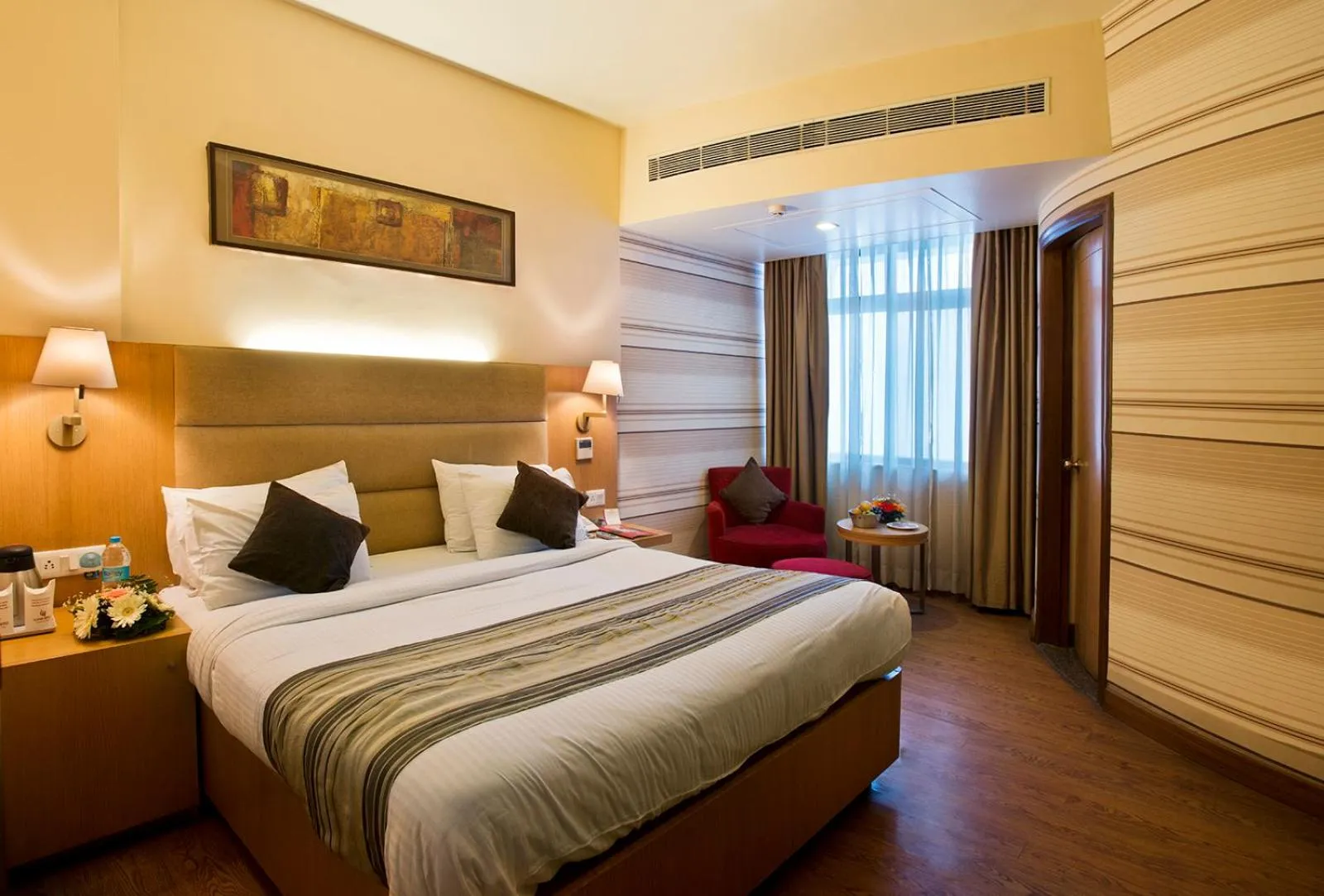 Bedroom, Bed in The Manor Bareilly by Leisure Hotels
