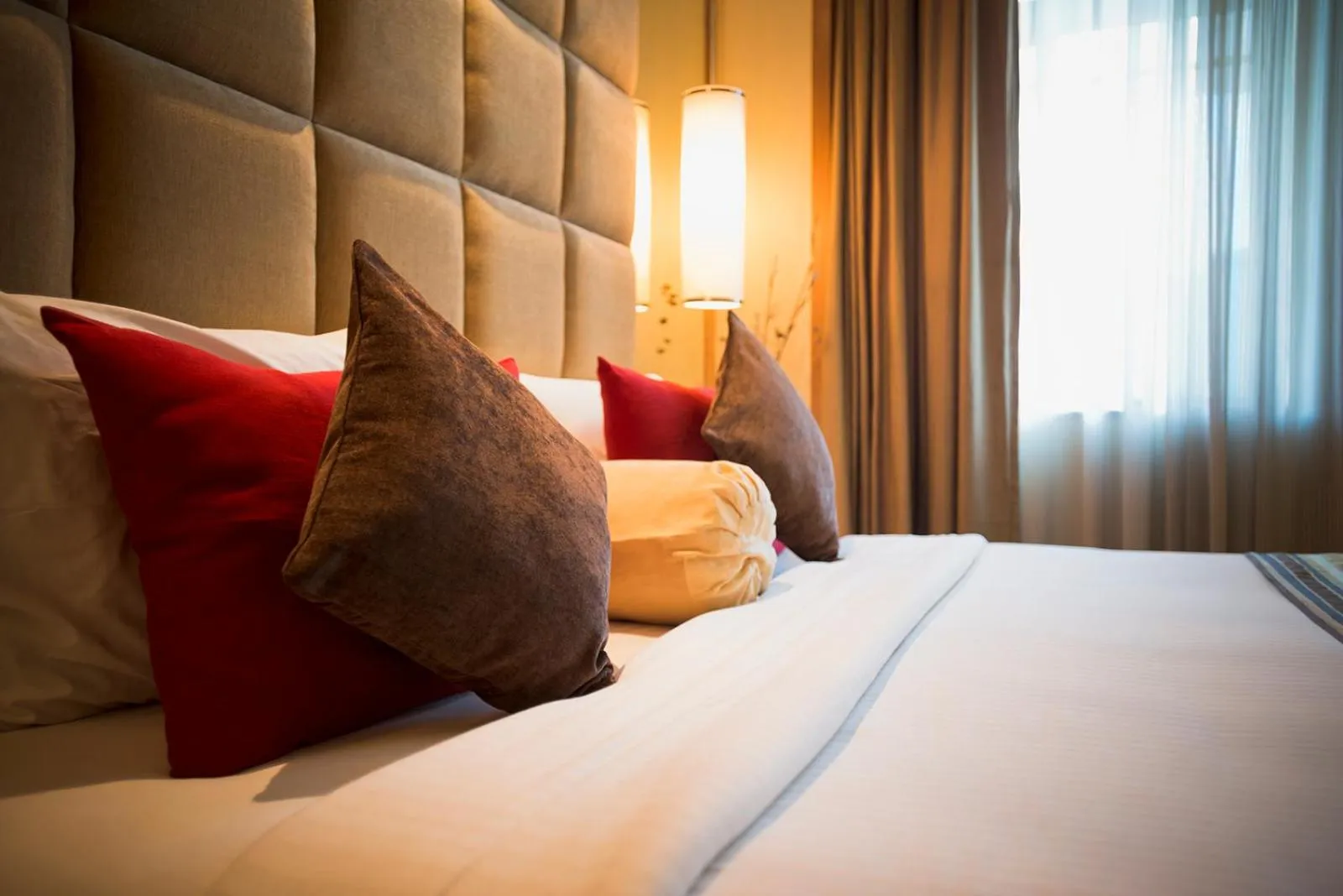 Living room, Bed in The Manor Bareilly by Leisure Hotels