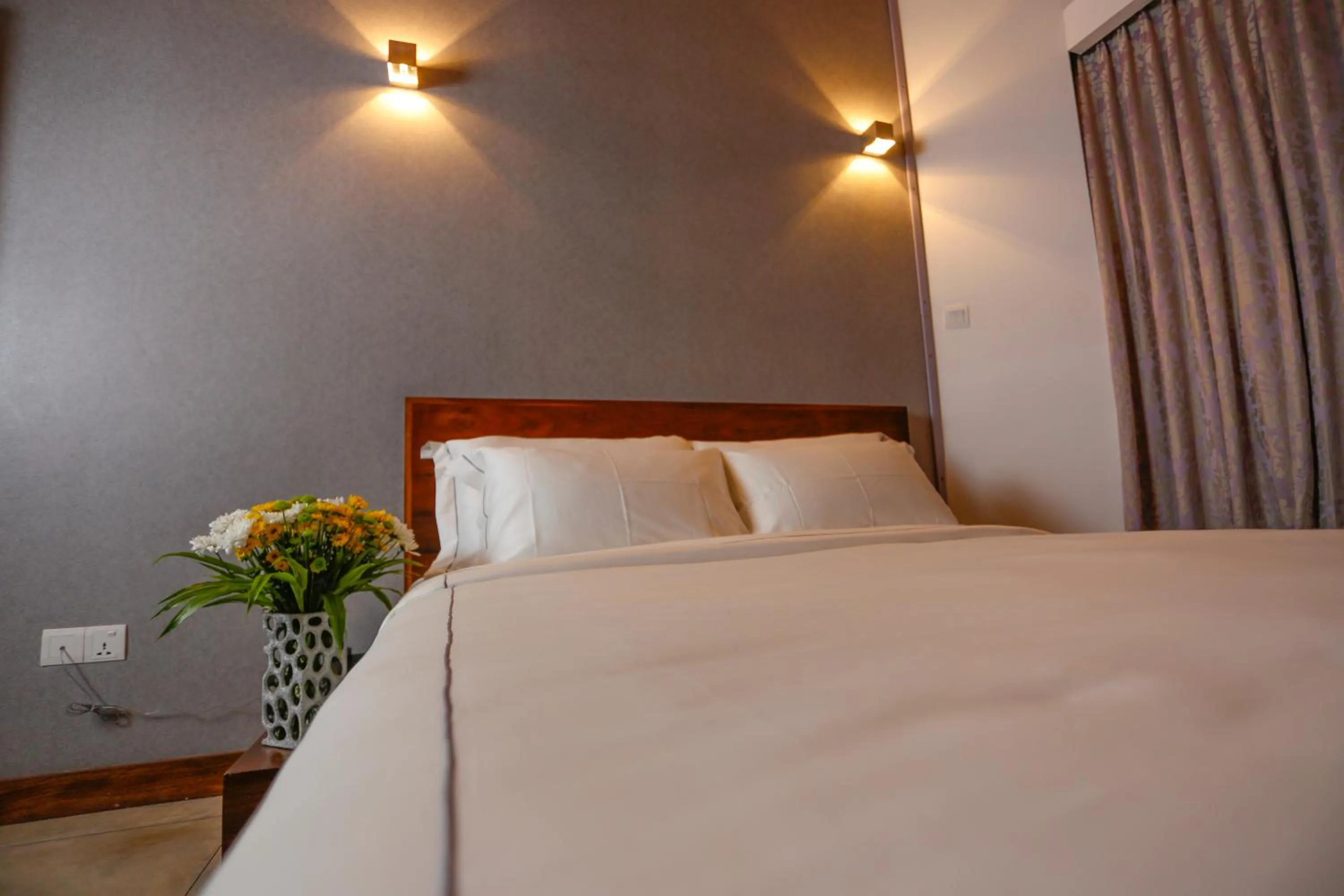 Bed in Viyana Boutique Hotel