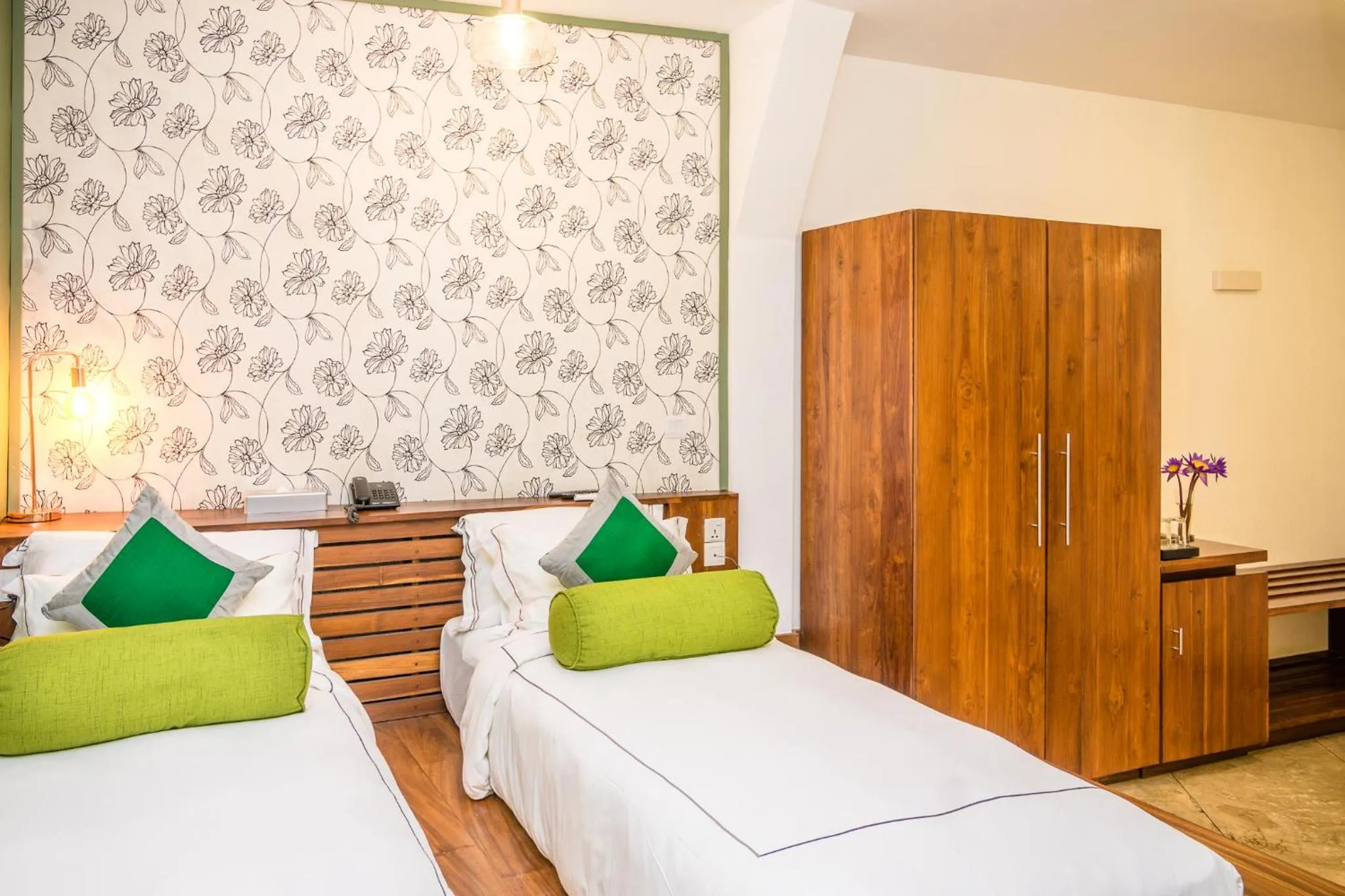 Bed in Viyana Boutique Hotel