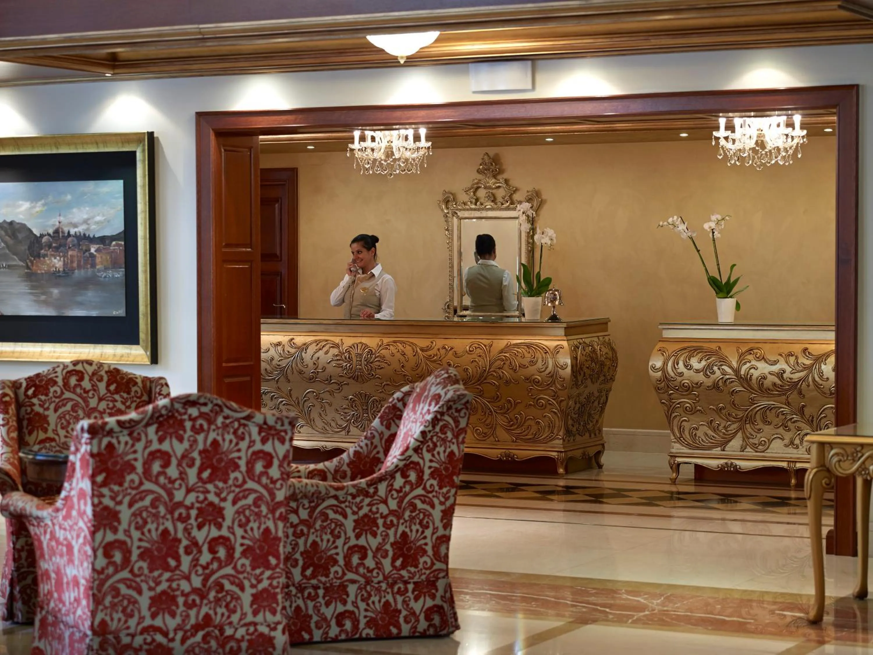 Lobby or reception in Grand Serai Congress and Spa