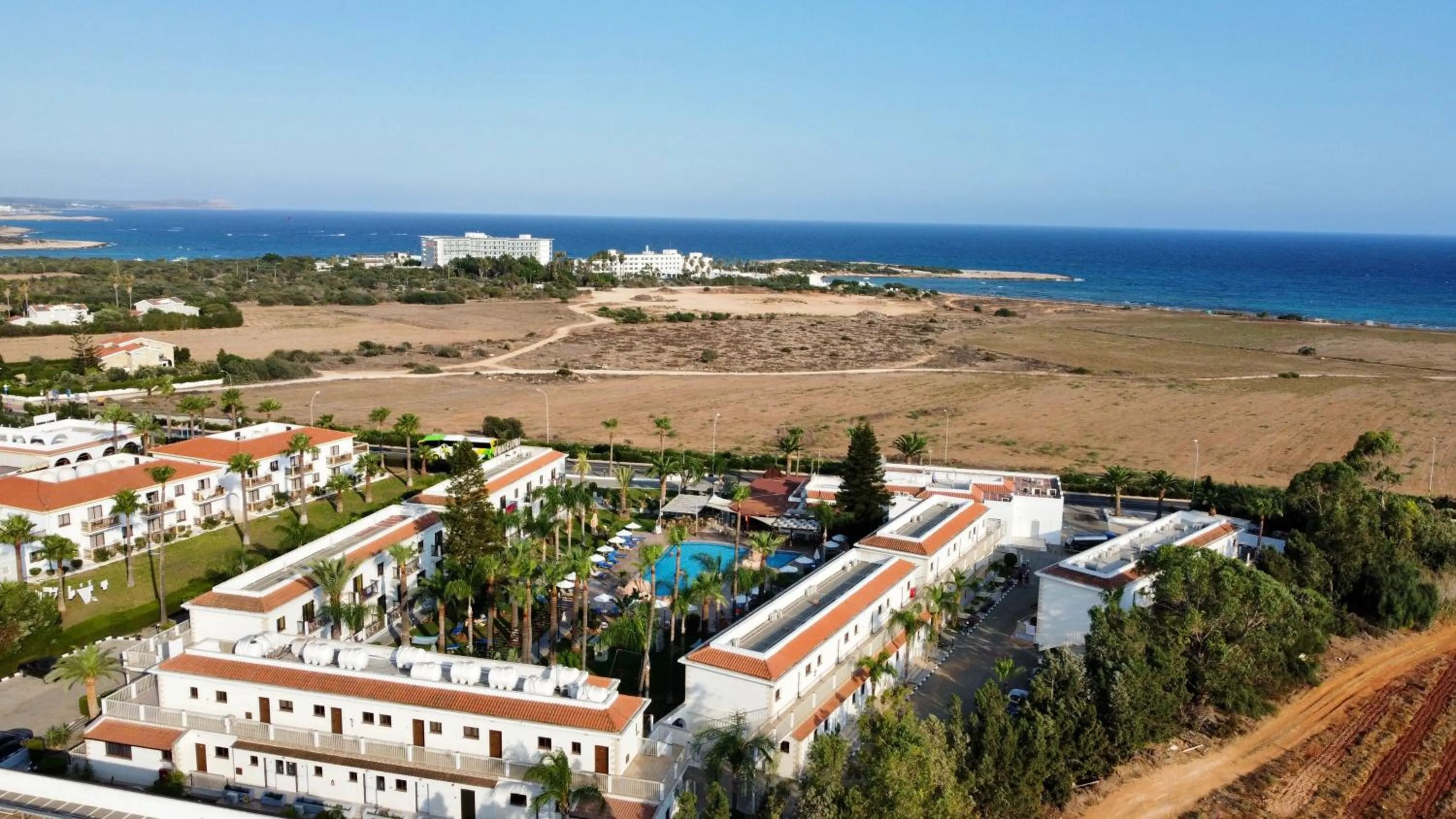 Property building in Loutsiana Deluxe Apts