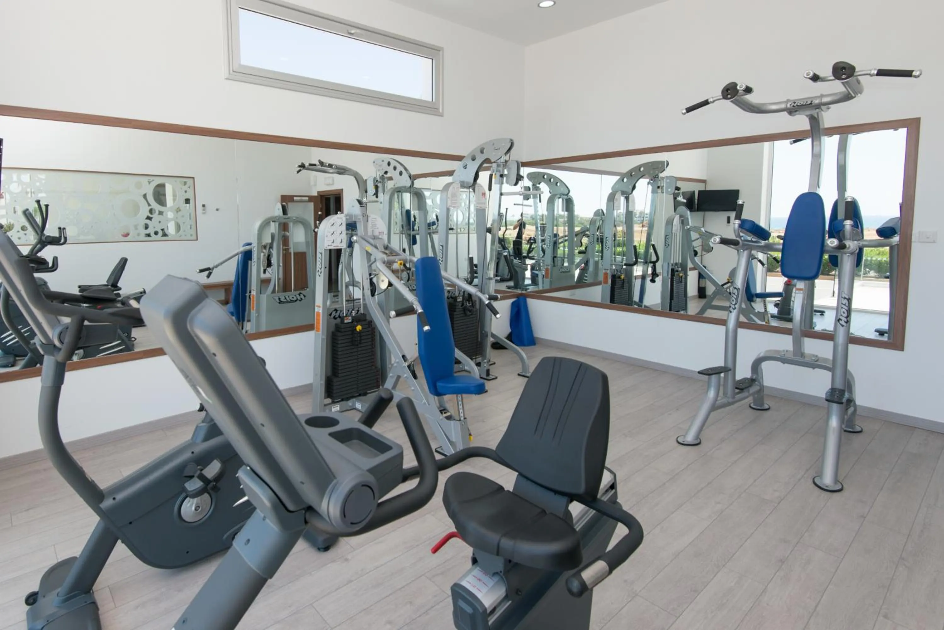 Fitness centre/facilities in Loutsiana Deluxe Apts