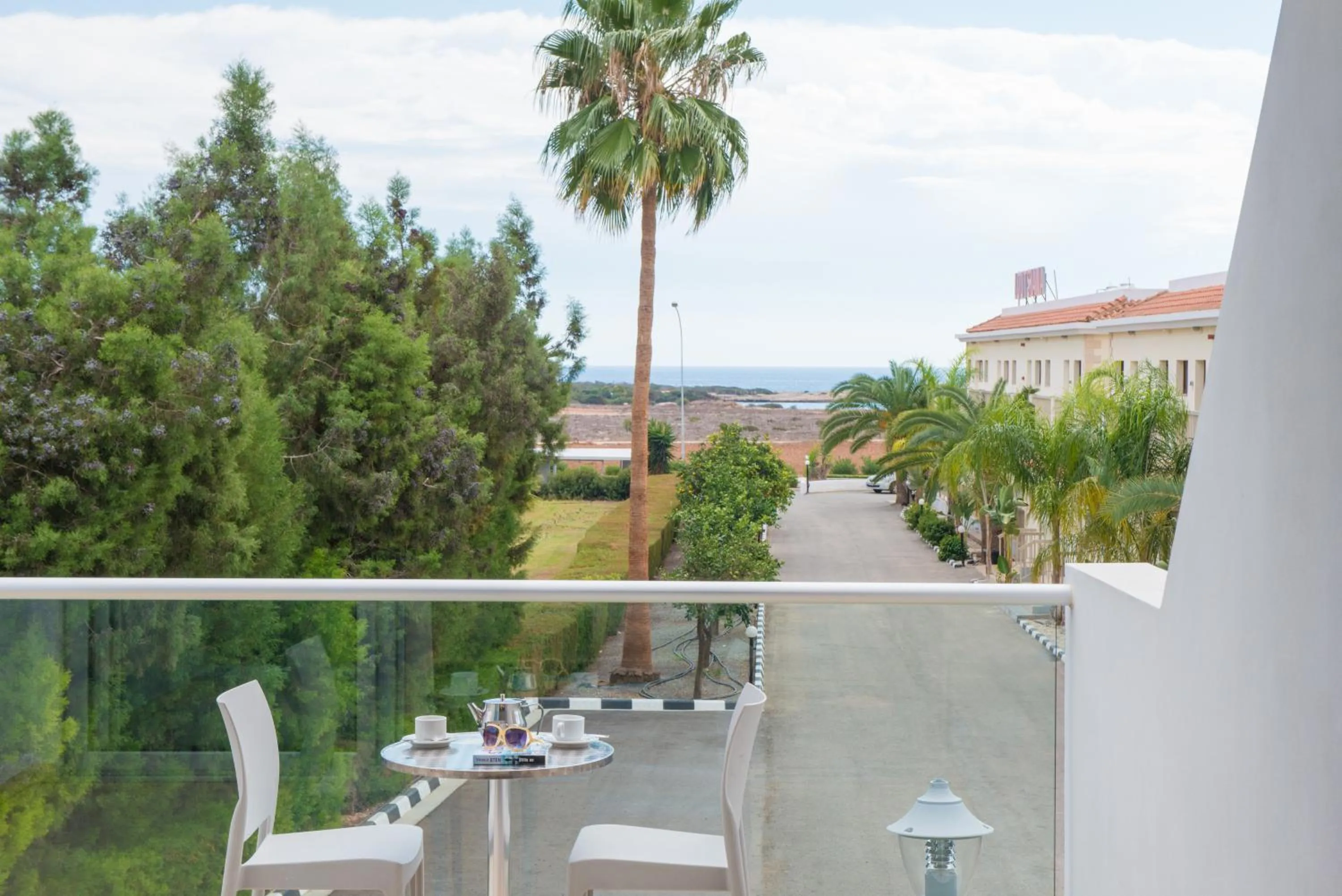 Balcony/Terrace in Loutsiana Deluxe Apts
