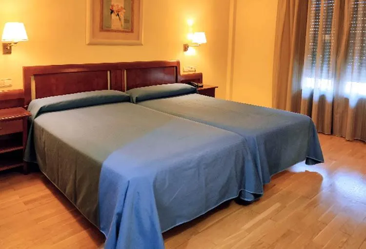 Bed in Hostal Plaza Mayor