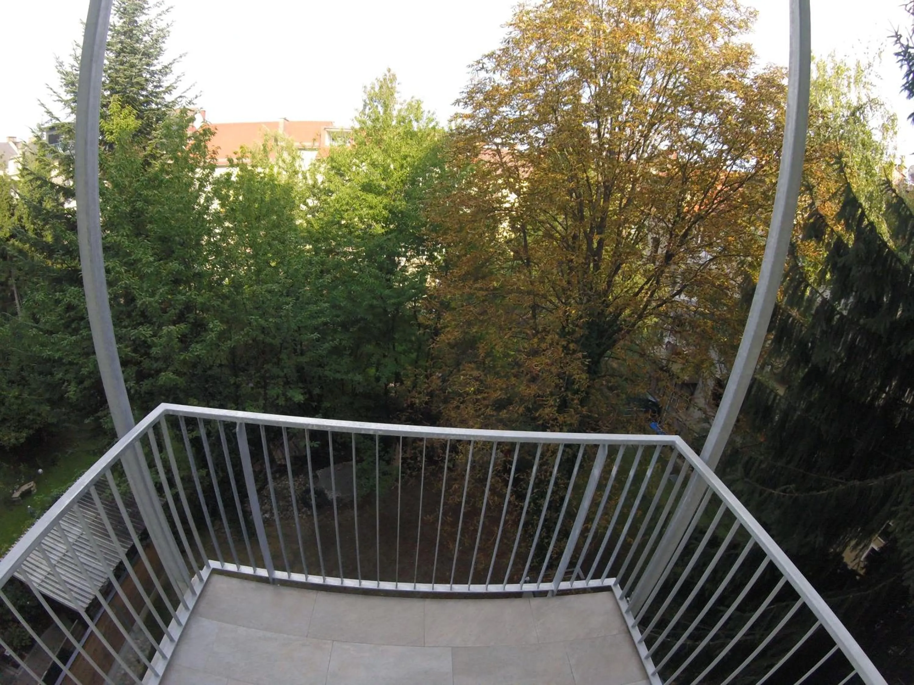 Garden view in Hotel Aton