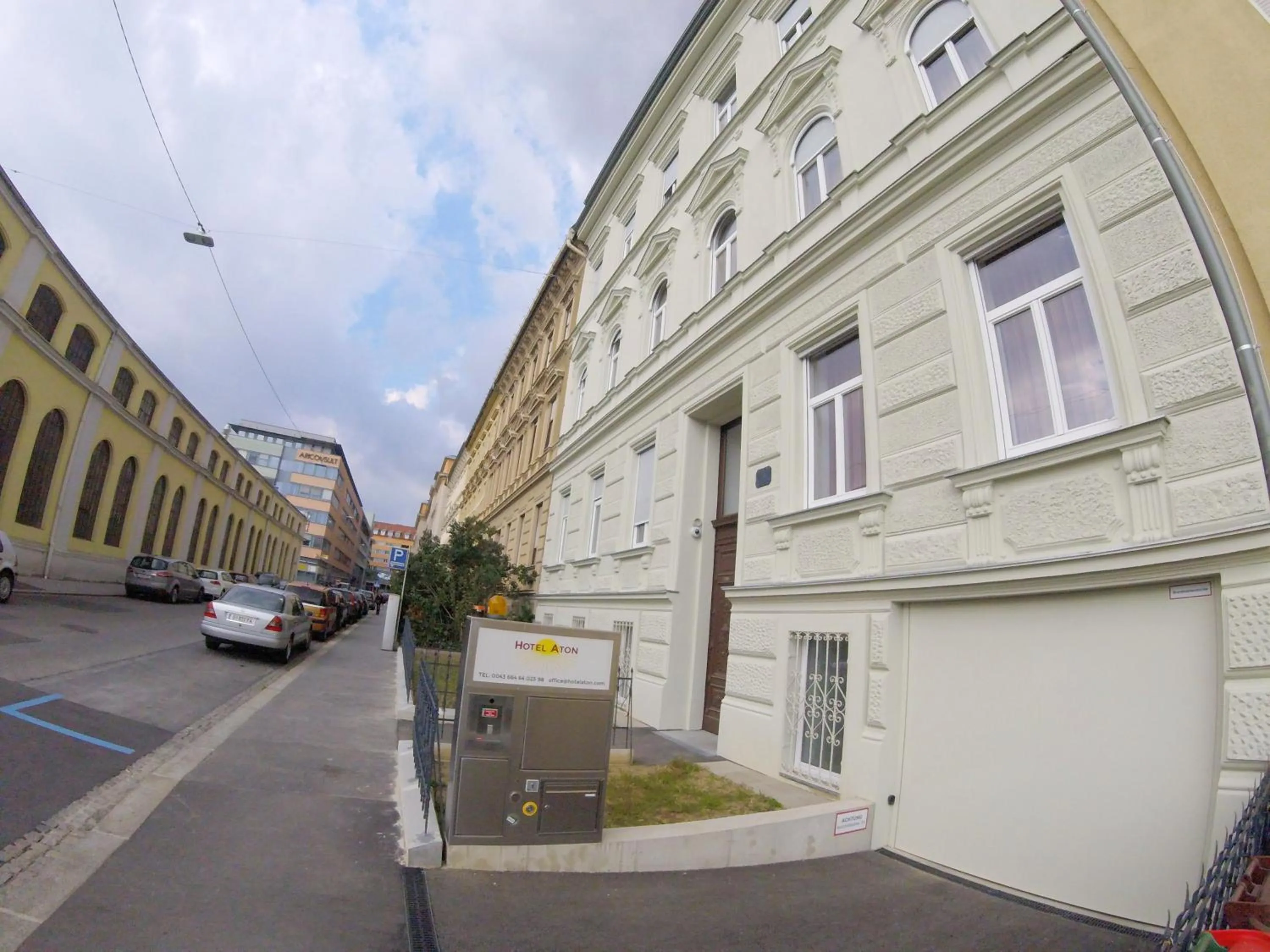 Street view in Hotel Aton