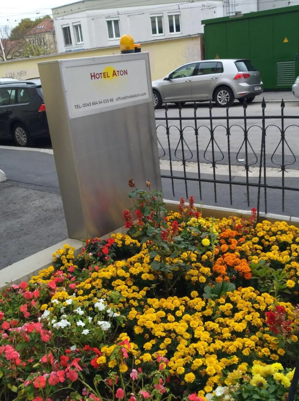 Property logo or sign in Hotel Aton