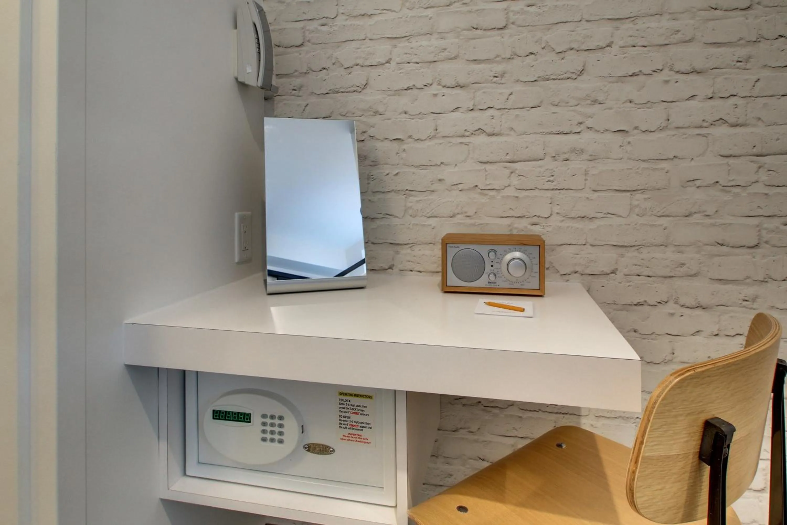 Decorative detail in Hotel Hive