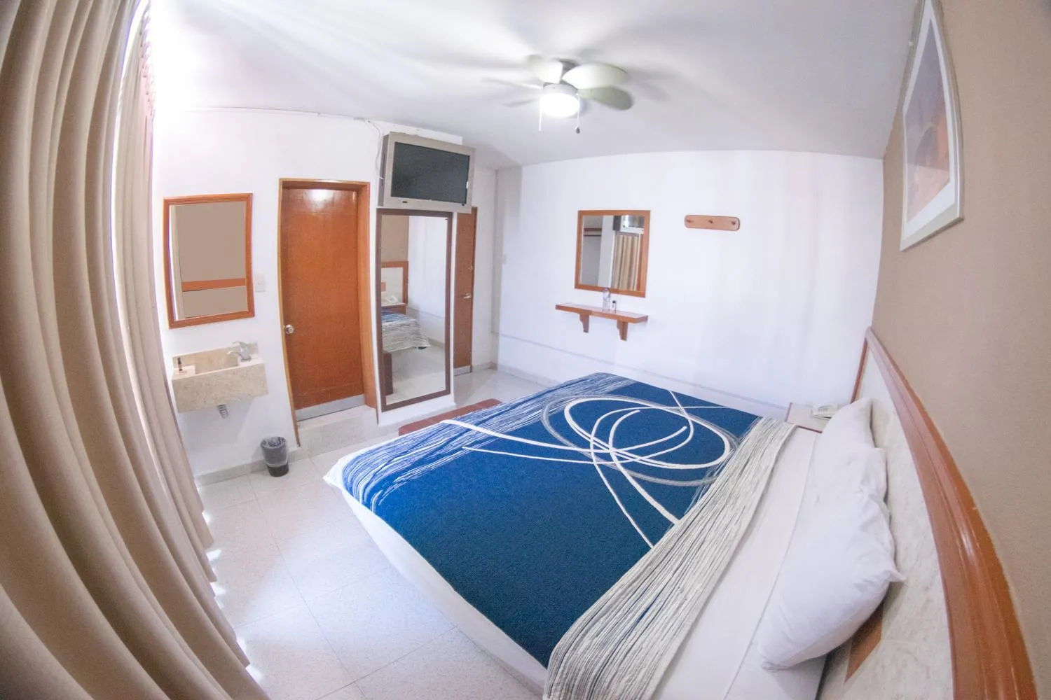 Bed in Hotel Niza Zona Piel