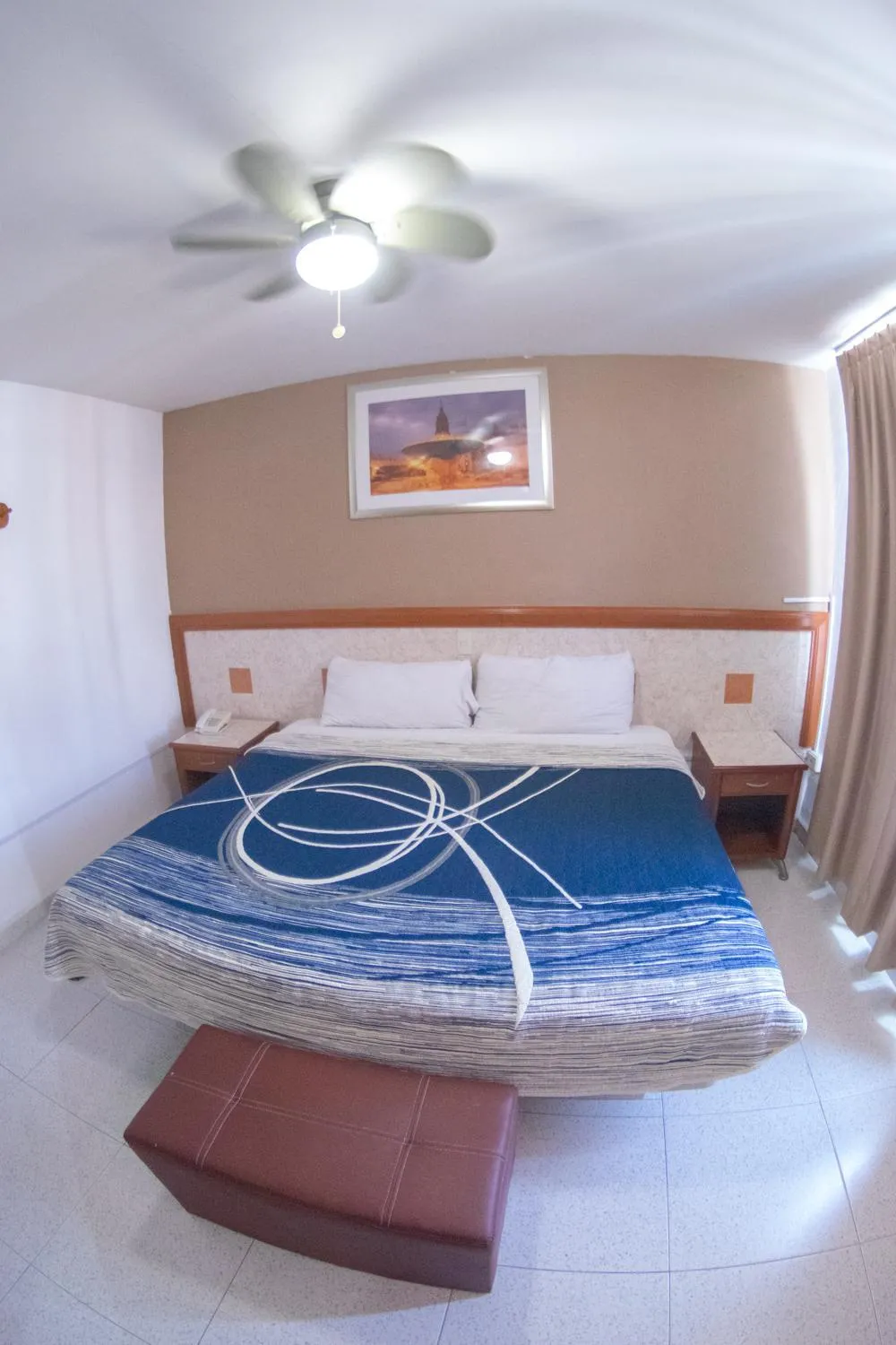 Bed in Hotel Niza Zona Piel