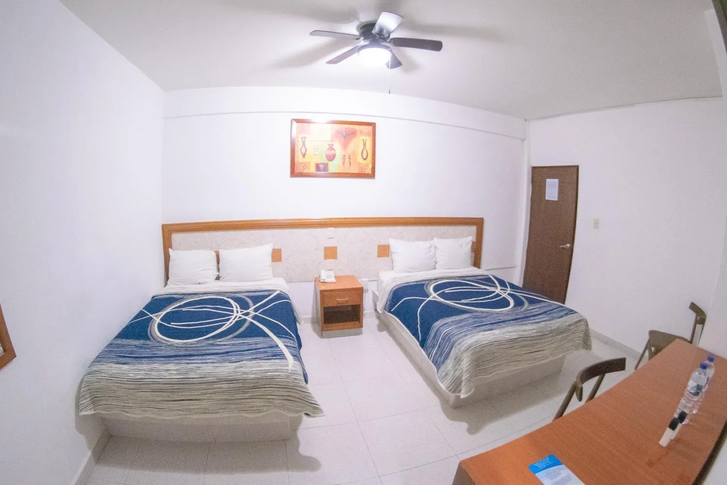 Bed in Hotel Niza Zona Piel