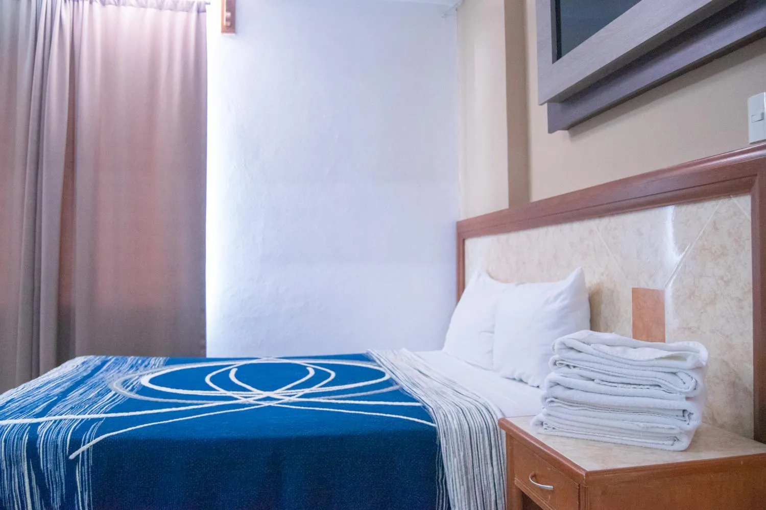 Bedroom in Hotel Niza Zona Piel
