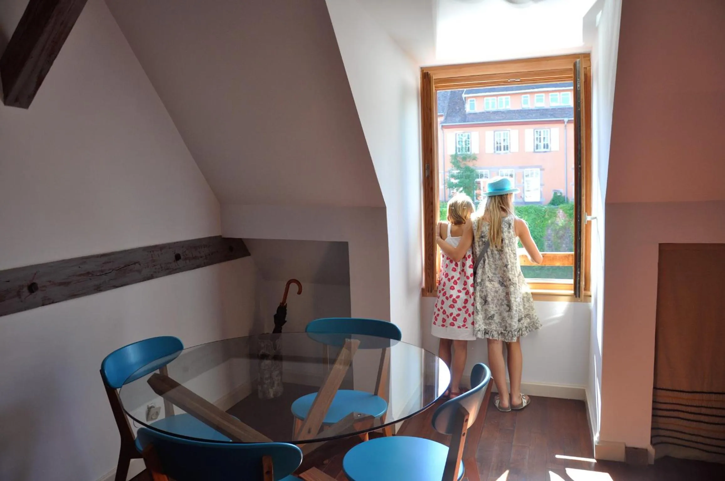 Dining area in L'écluse de Saverne
