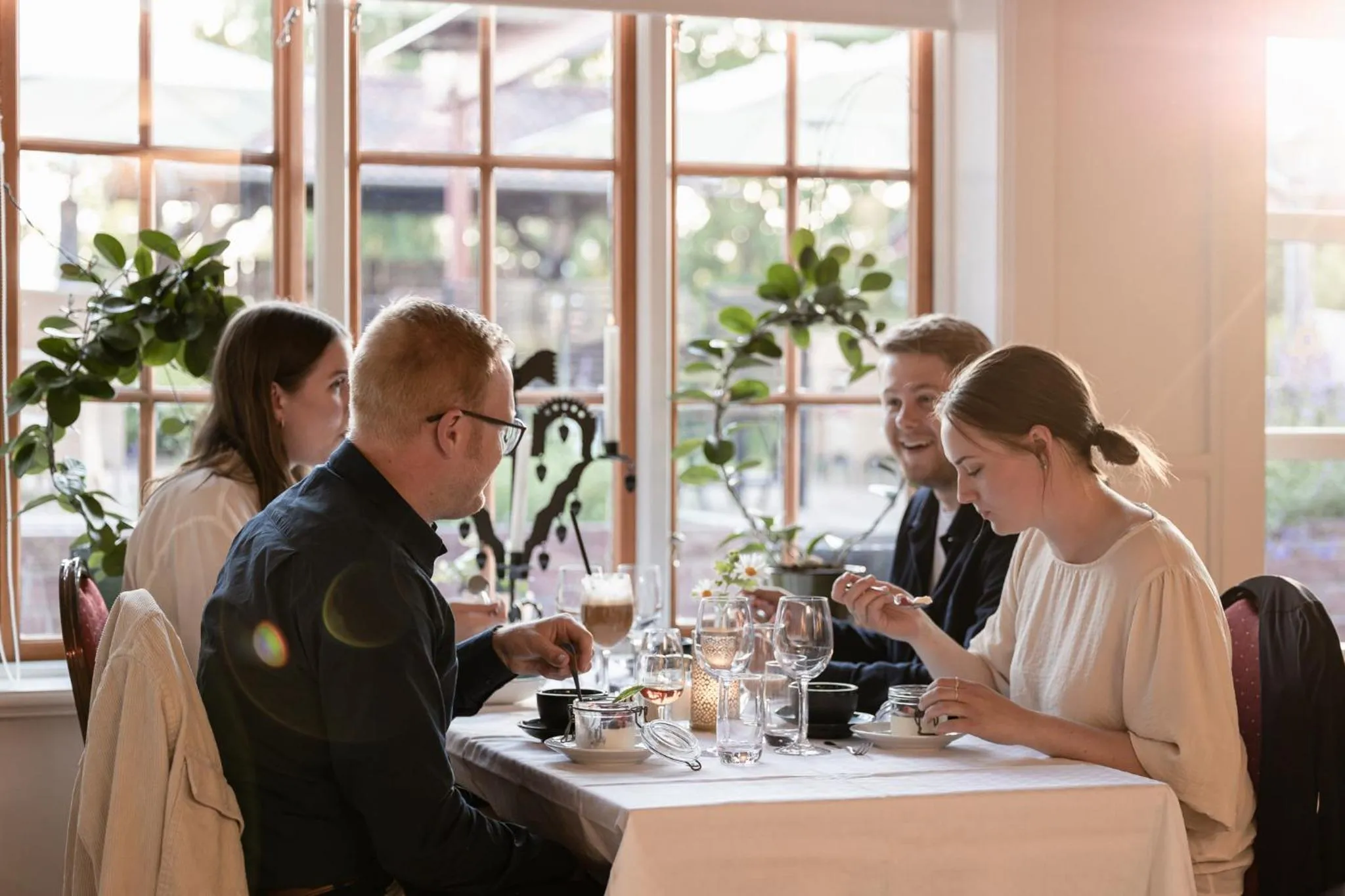 Restaurant/places to eat in Hotell Klockargården