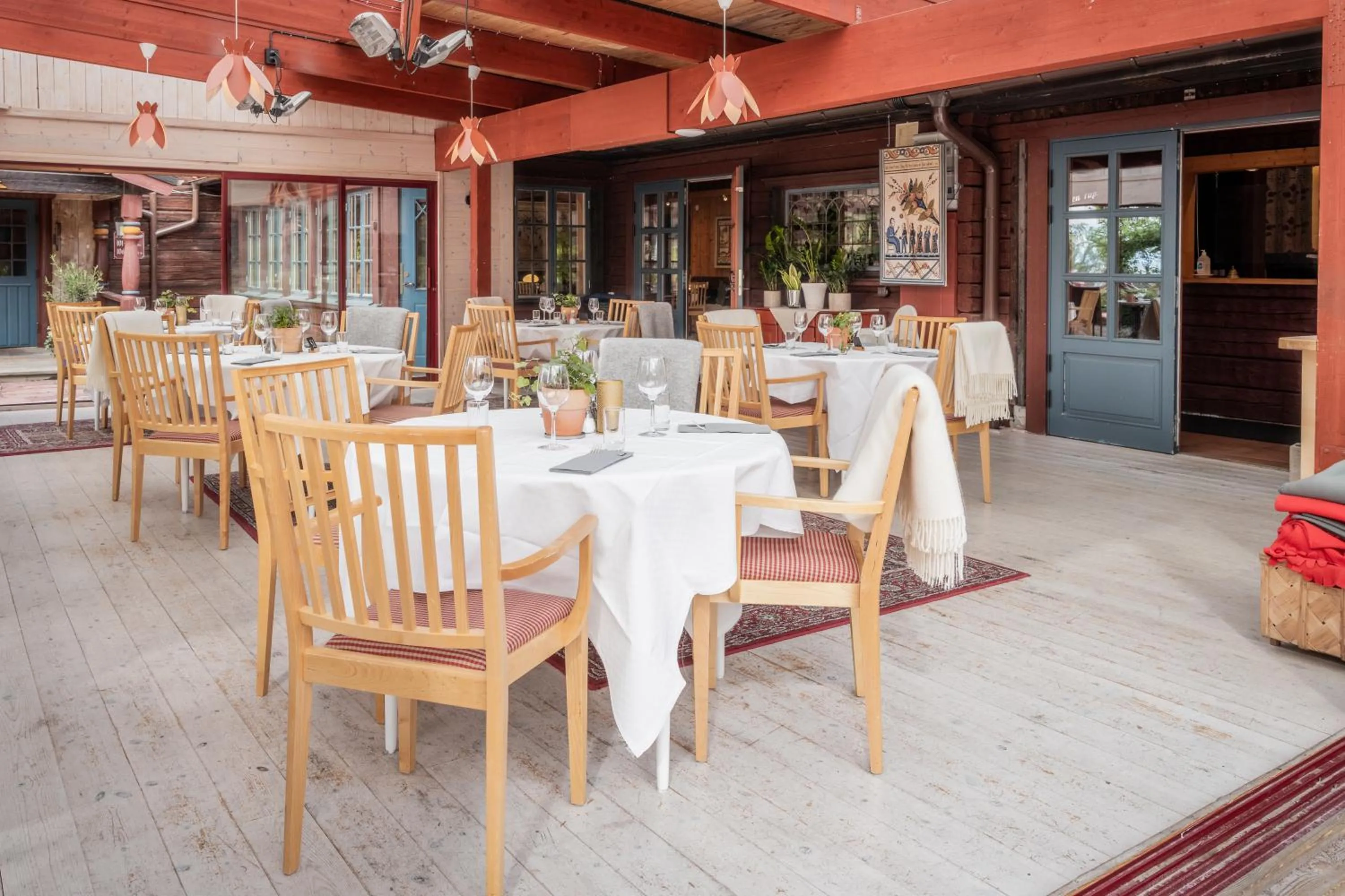 Restaurant/places to eat in Hotell Klockargården