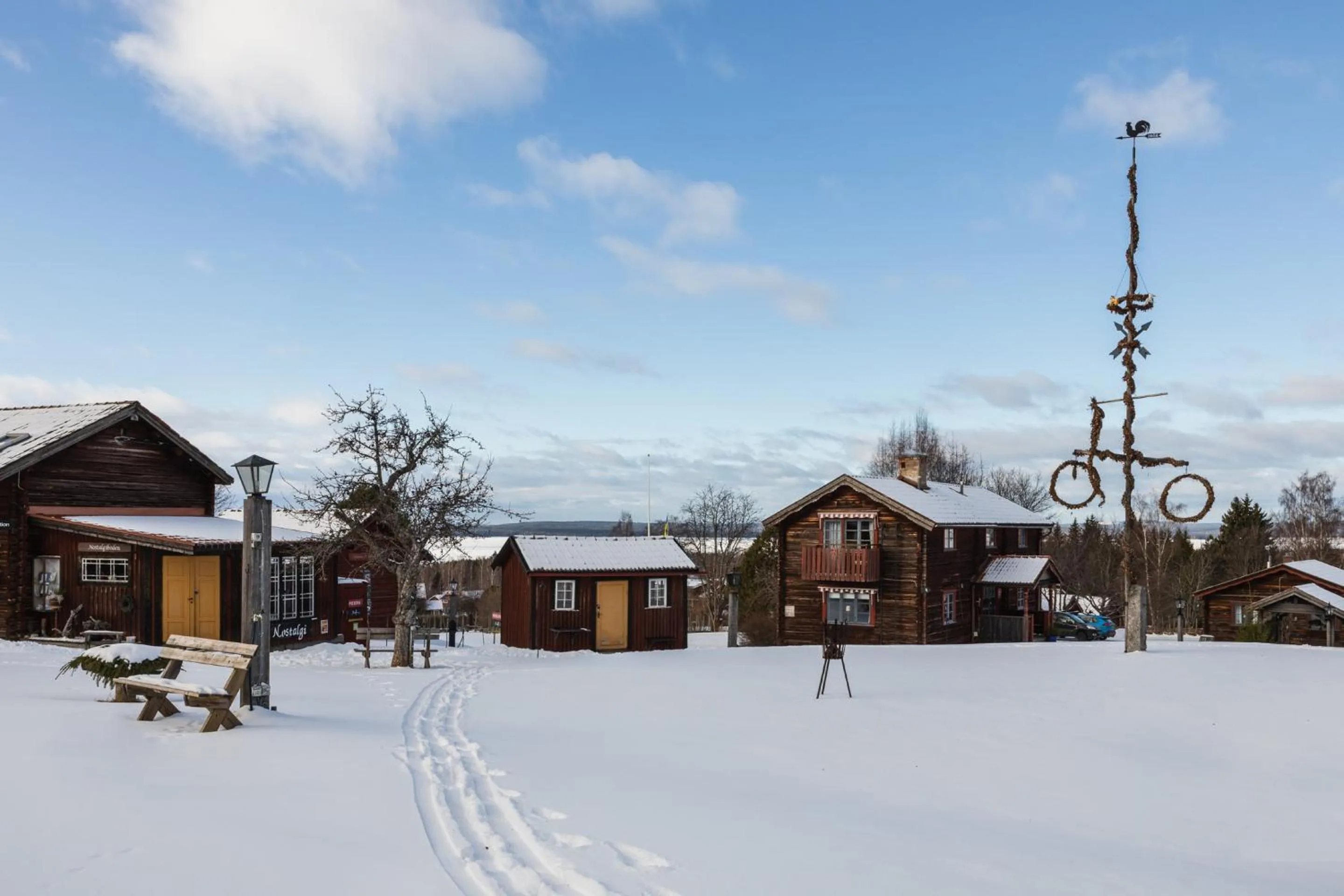 Property building in Hotell Klockargården