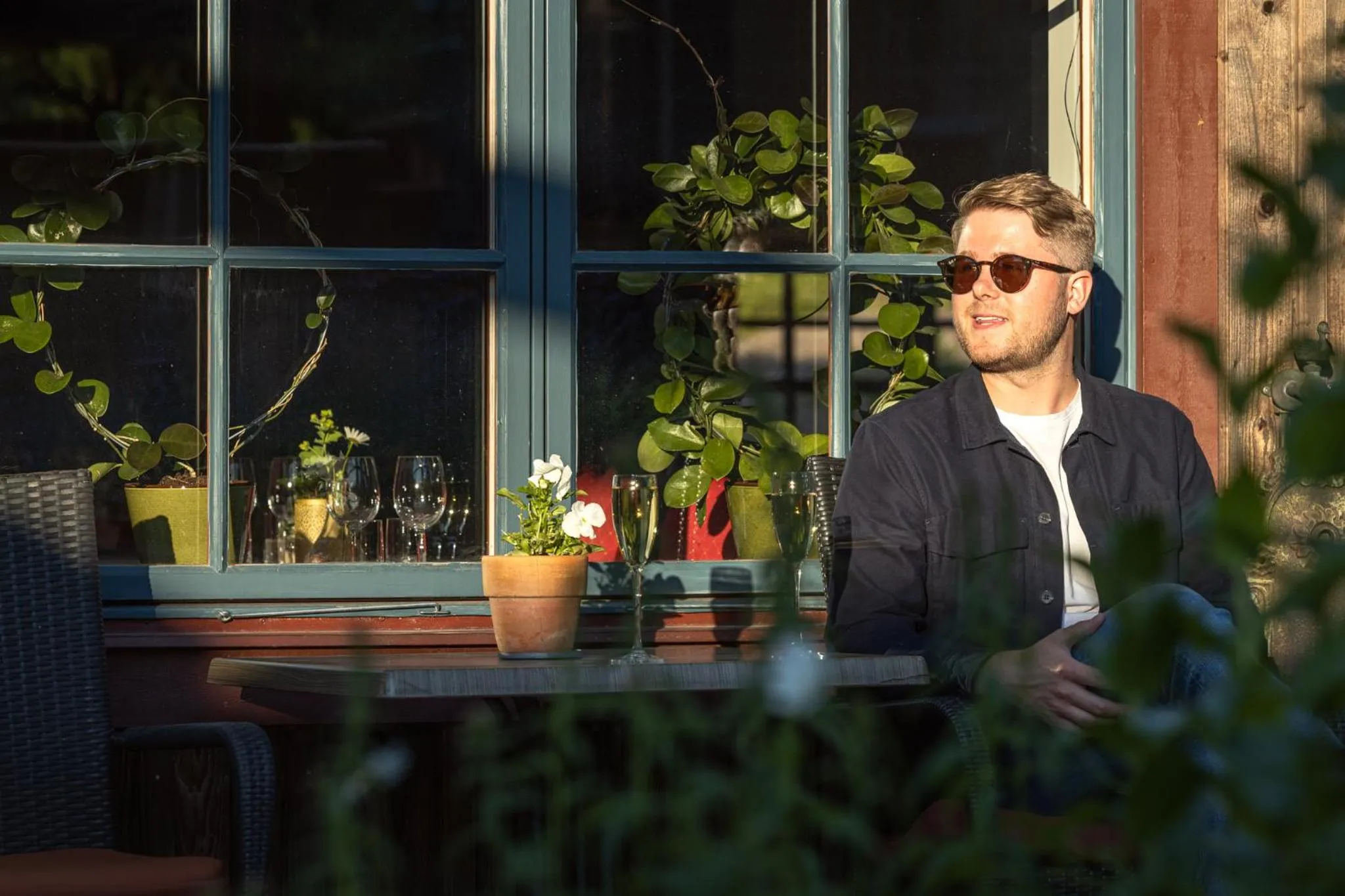 Patio in Hotell Klockargården