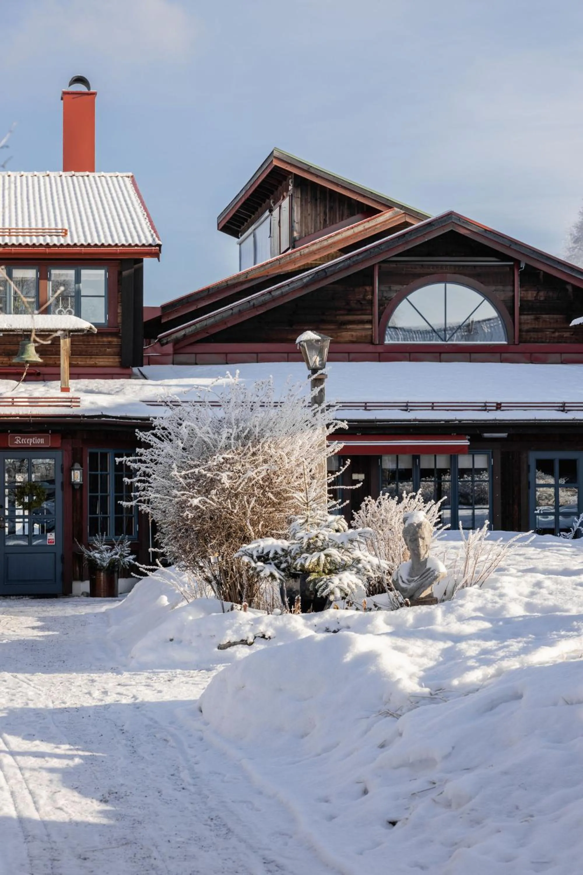 Facade/entrance in Hotell Klockargården