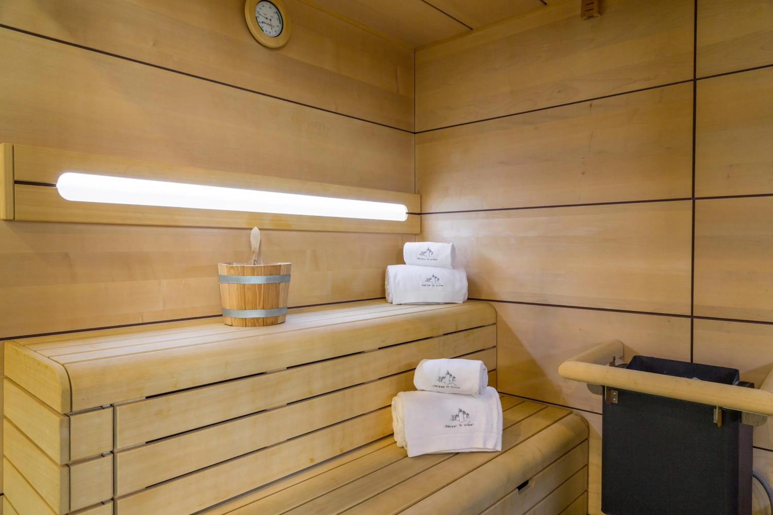 Sauna in The Originals le Château de Dissay Poitiers