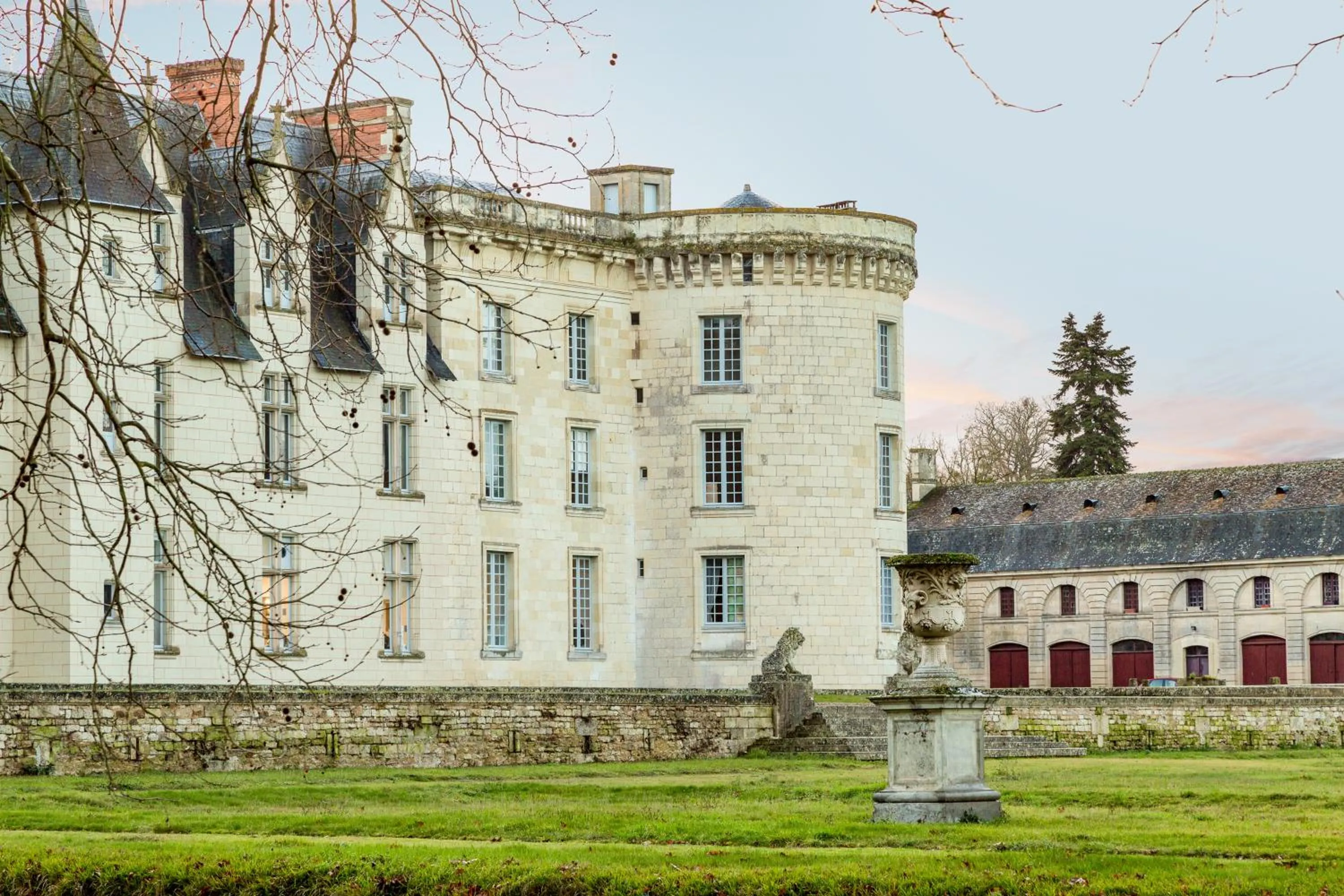Facade/entrance in The Originals le Château de Dissay Poitiers