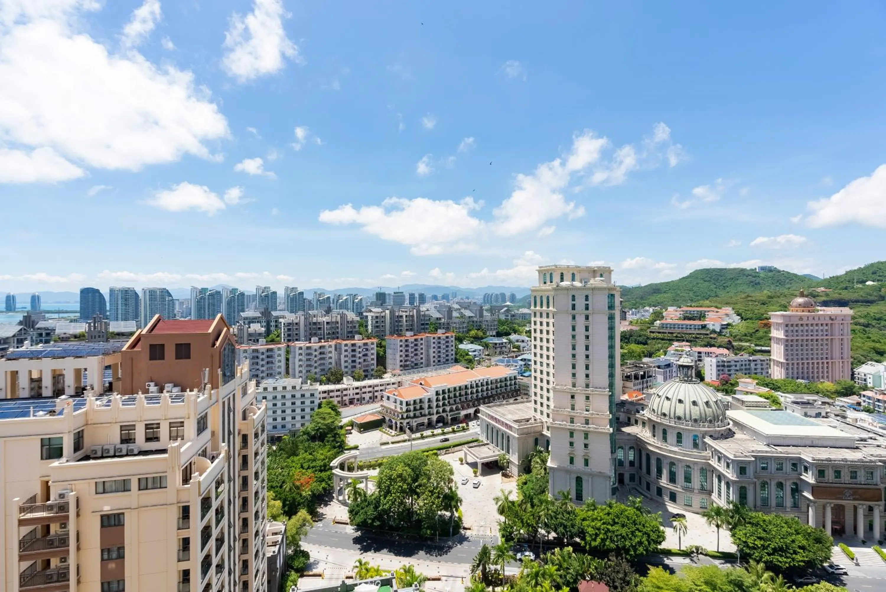 City view in Sanya Yikehai View Apartments