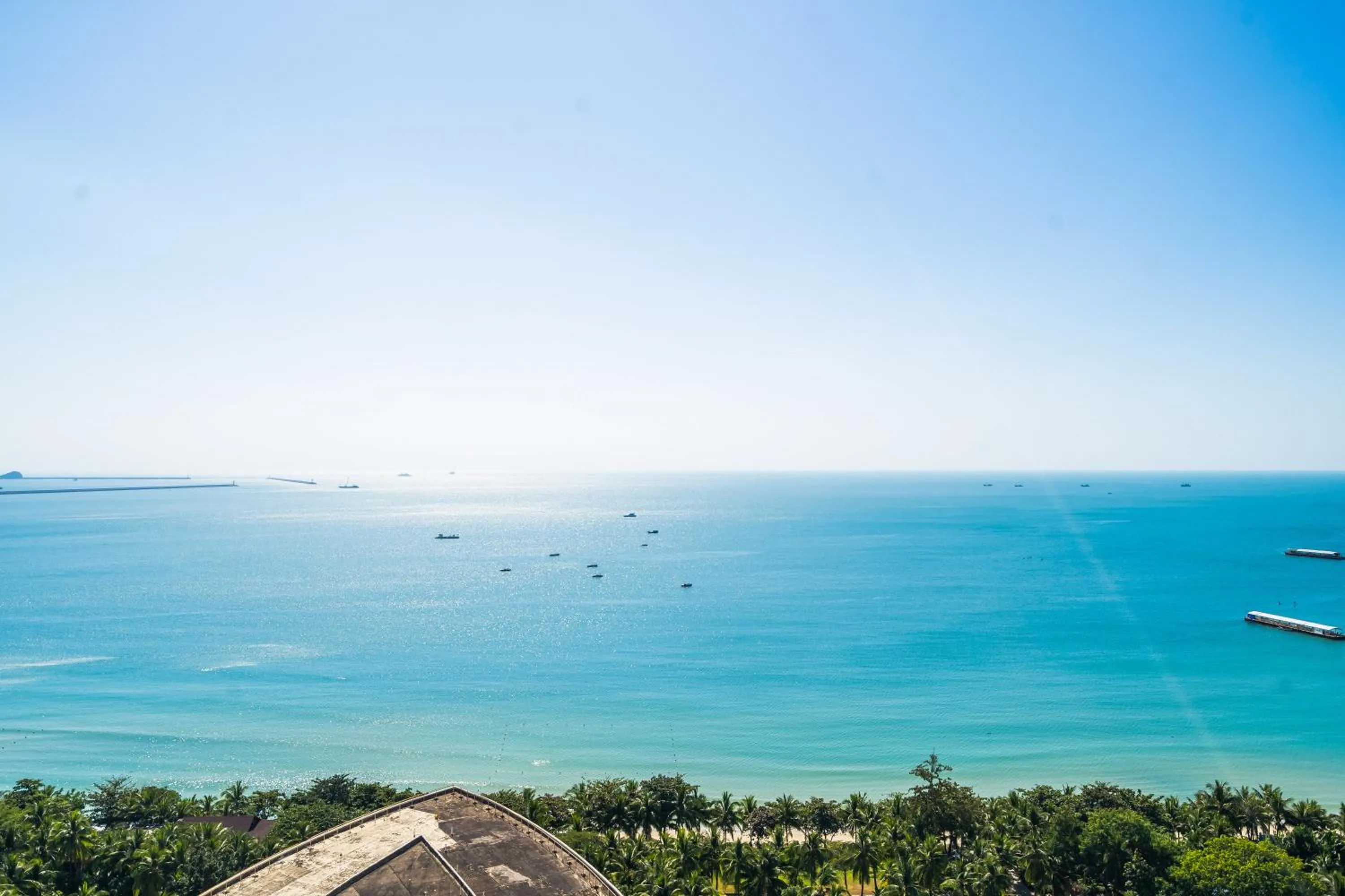 Sea view in Sanya Yikehai View Apartments