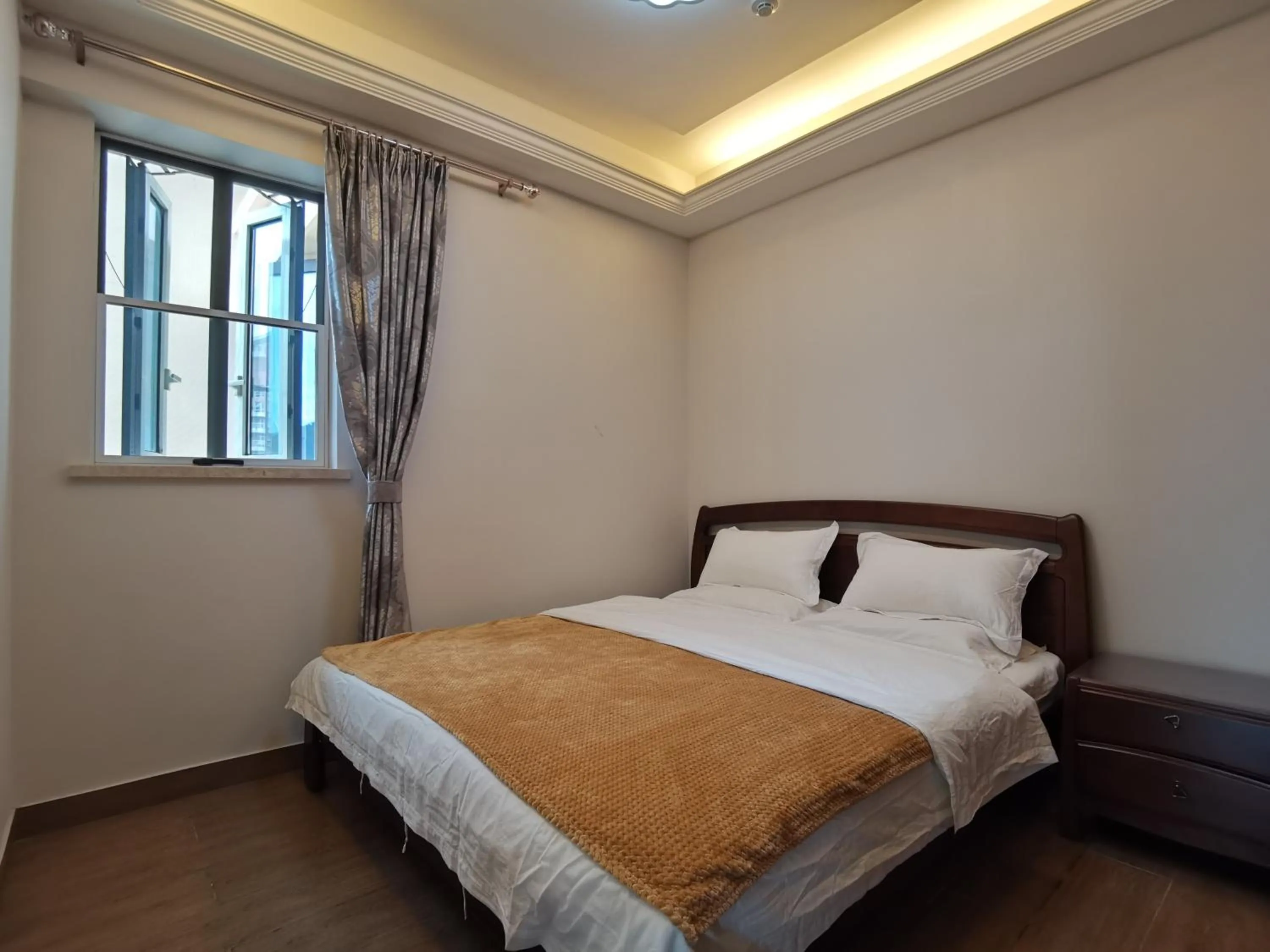 Bedroom, Bed in Sanya Yikehai View Apartments