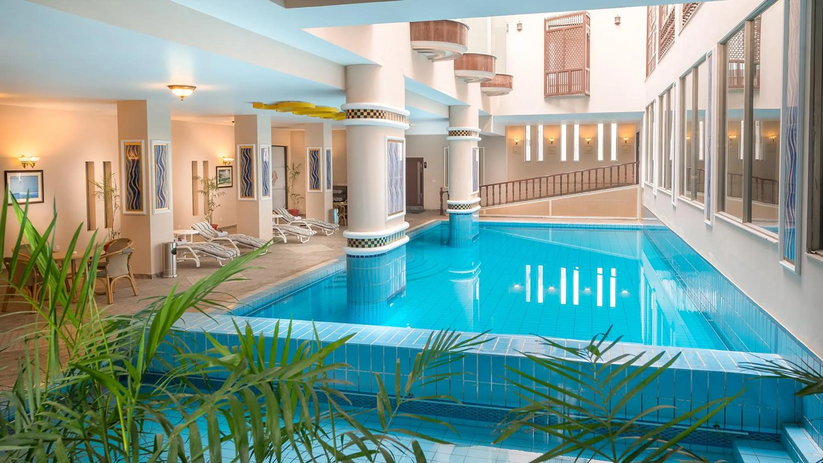 Swimming pool in Luxus Grand Hotel