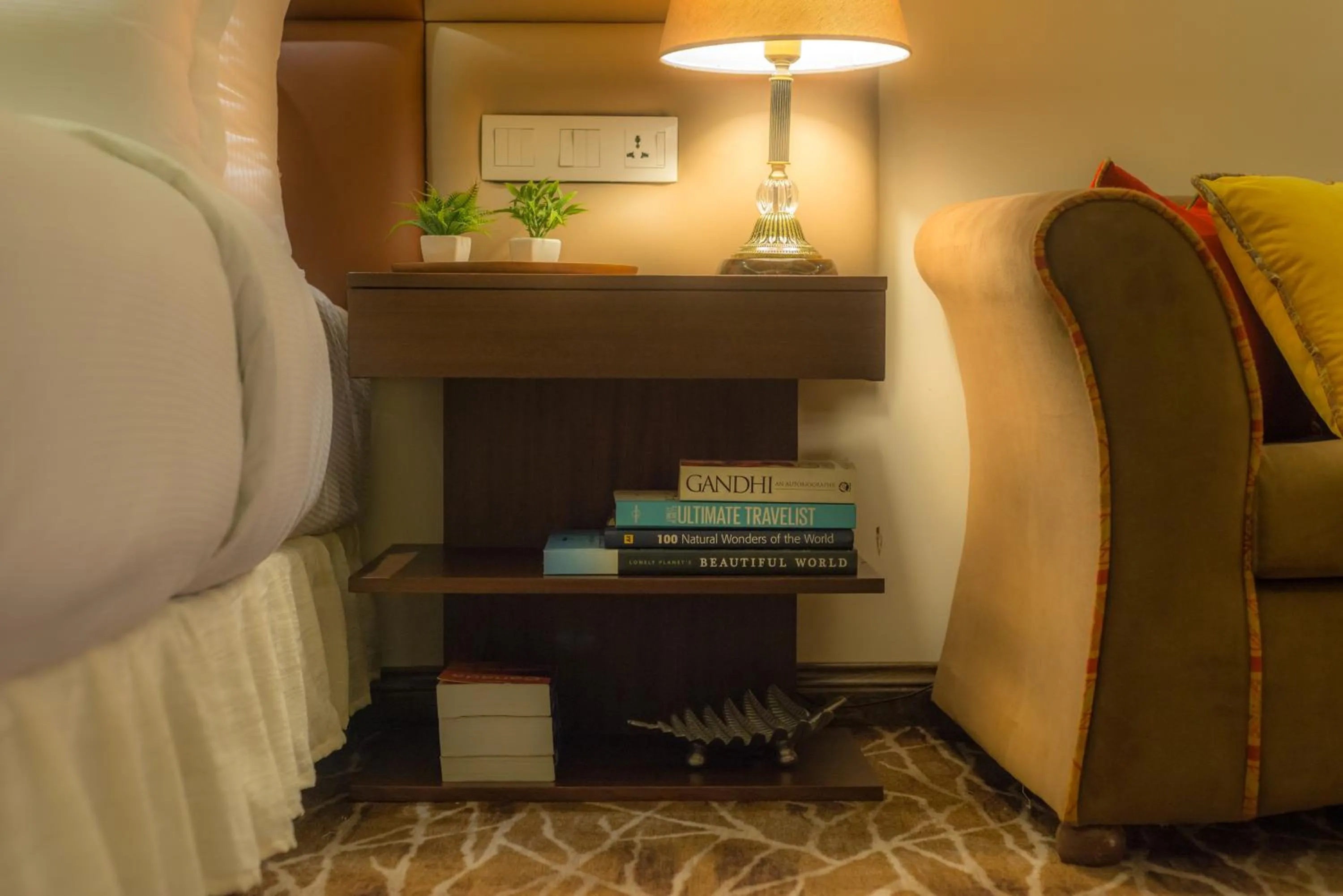 Decorative detail in Luxus Grand Hotel